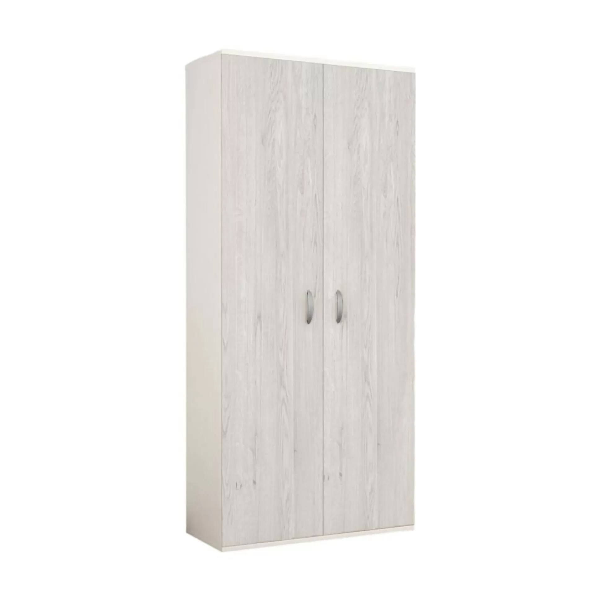 Dmora Guardaroba 2 Ante<Guardaroba 2 ante Bandu, 80x52h170 cm, Bianco e Rovere