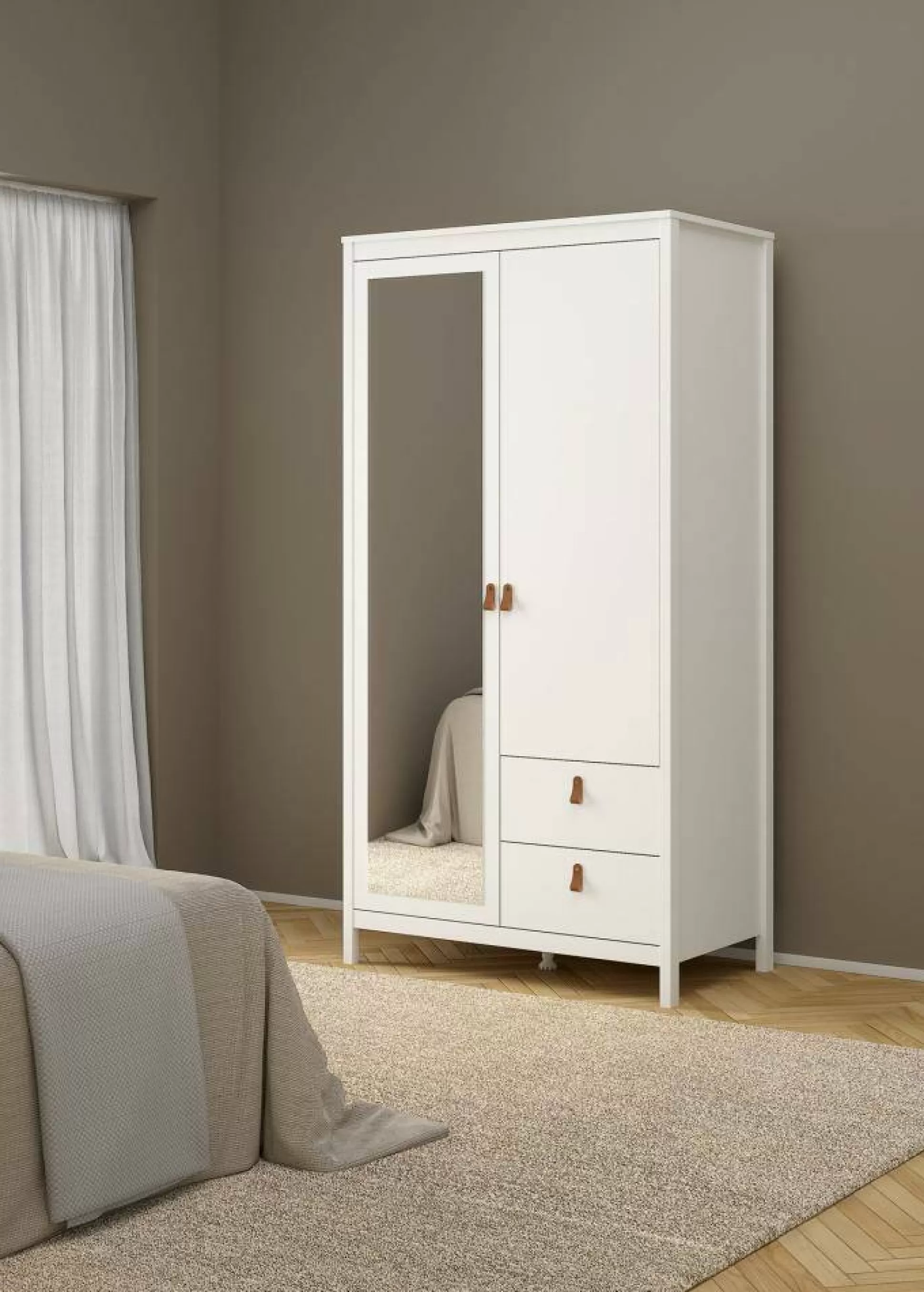 Dmora Guardaroba 2 Ante<Guardaroba 2 ante Dscarlat, 58x102 h199 cm,