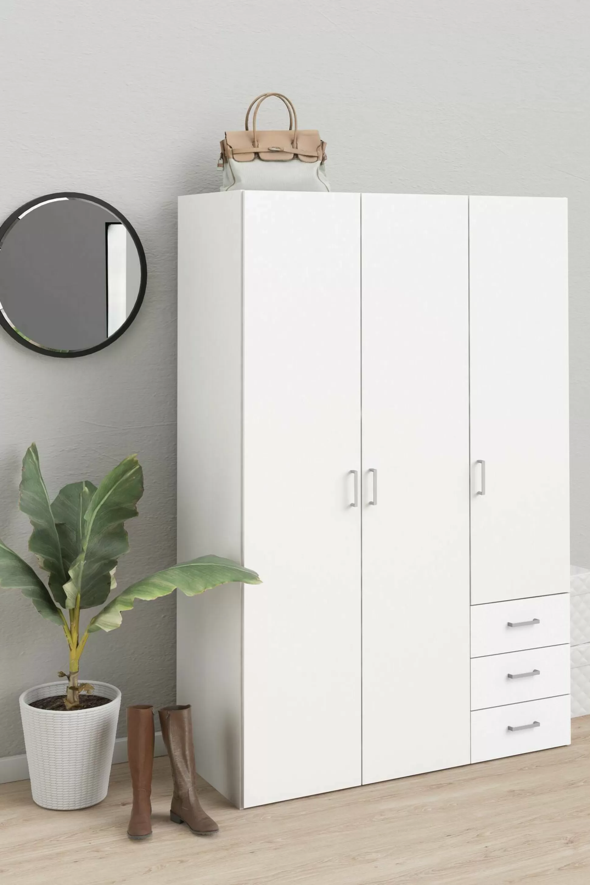Dmora Guardaroba 3 Ante<Guardaroba 3 ante Dseculi, 115x49 h175 cm,