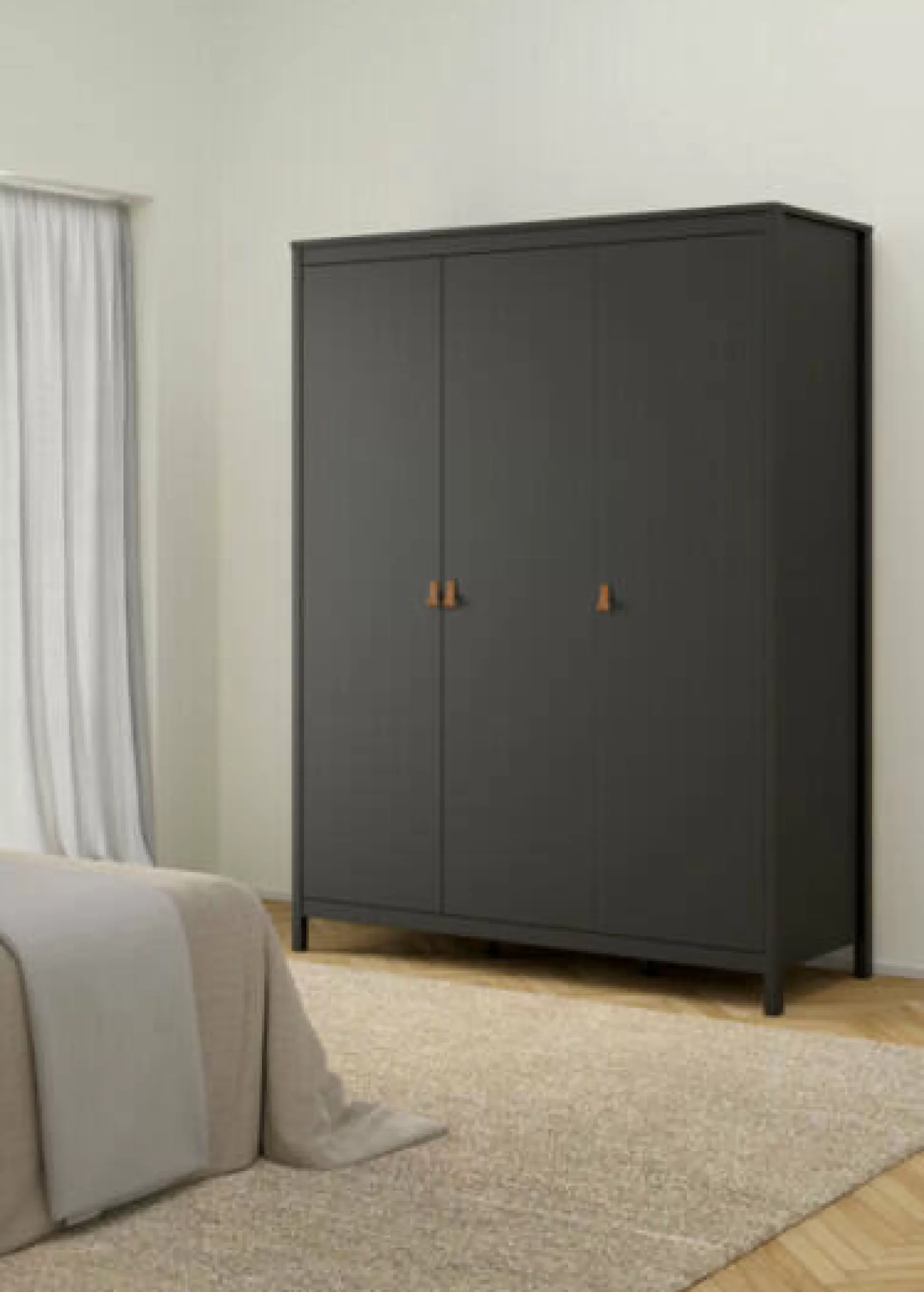 Dmora Guardaroba 3 Ante<Guardaroba 3 ante Dsemiol, 58x150 h199 cm,