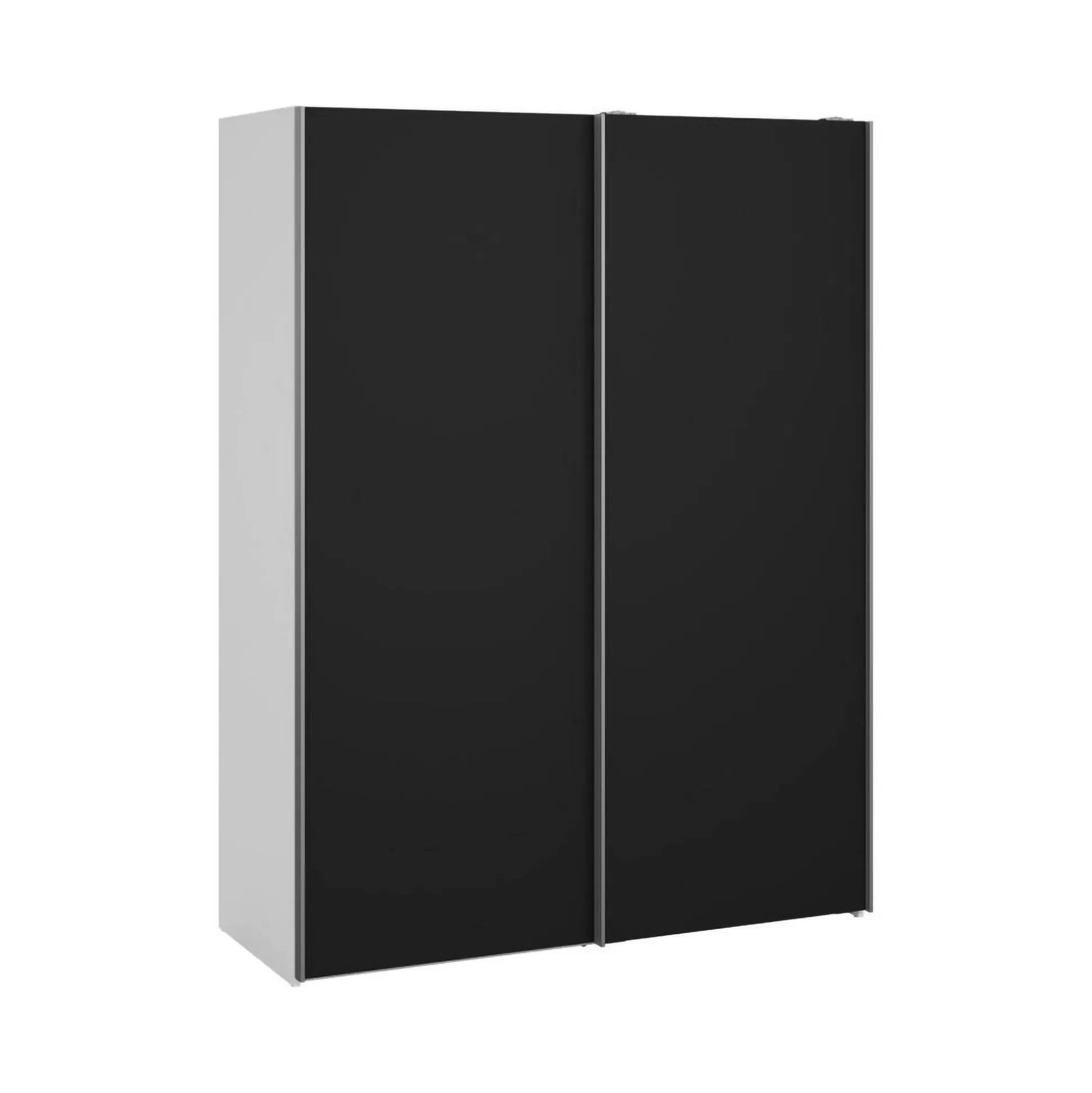Dmora Guardaroba 2 Ante<Guardaroba 2 ante Dstang, 61x150 h200 cm, Bianco e Nero