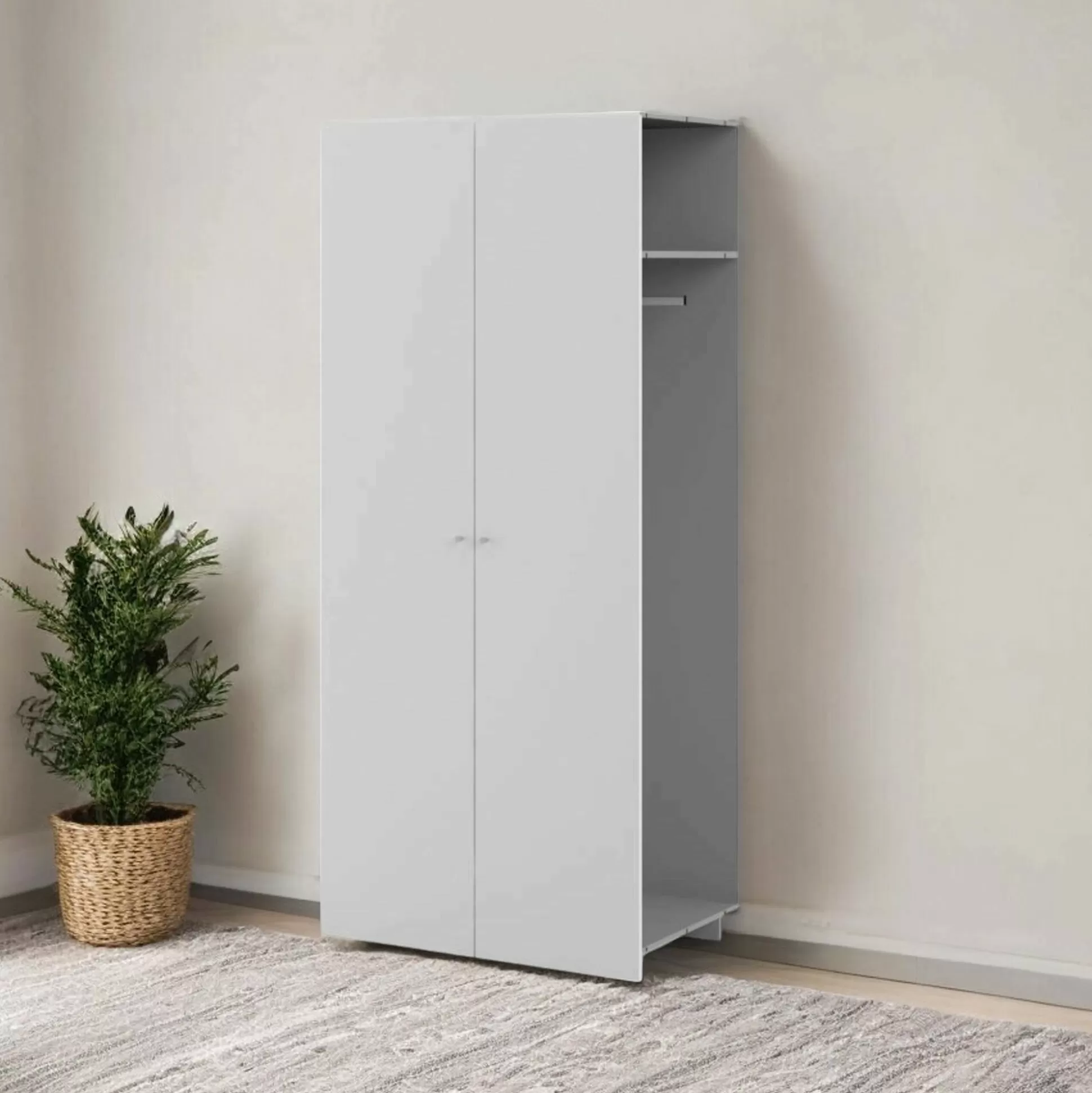 Dmora Guardaroba 2 Ante<Guardaroba 2 ante Dstrele, 60x96 h219 cm,