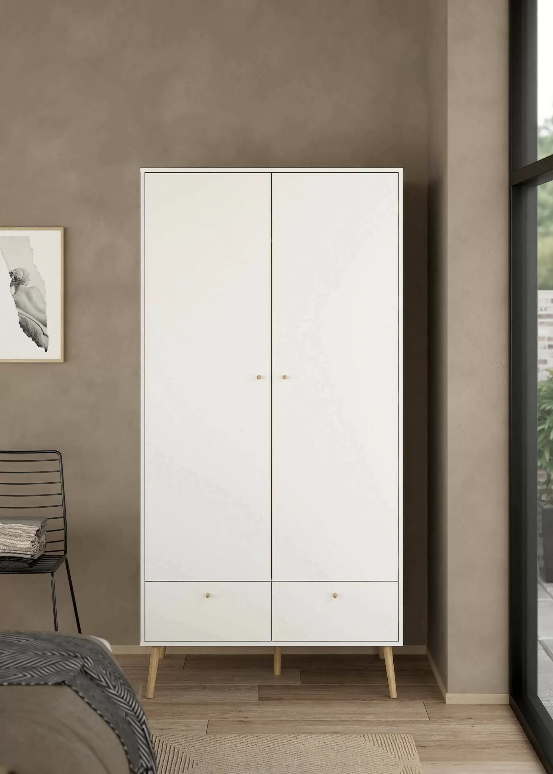 Dmora Guardaroba 2 Ante<Guardaroba 2 ante Kahina, 58x99 h200 cm,