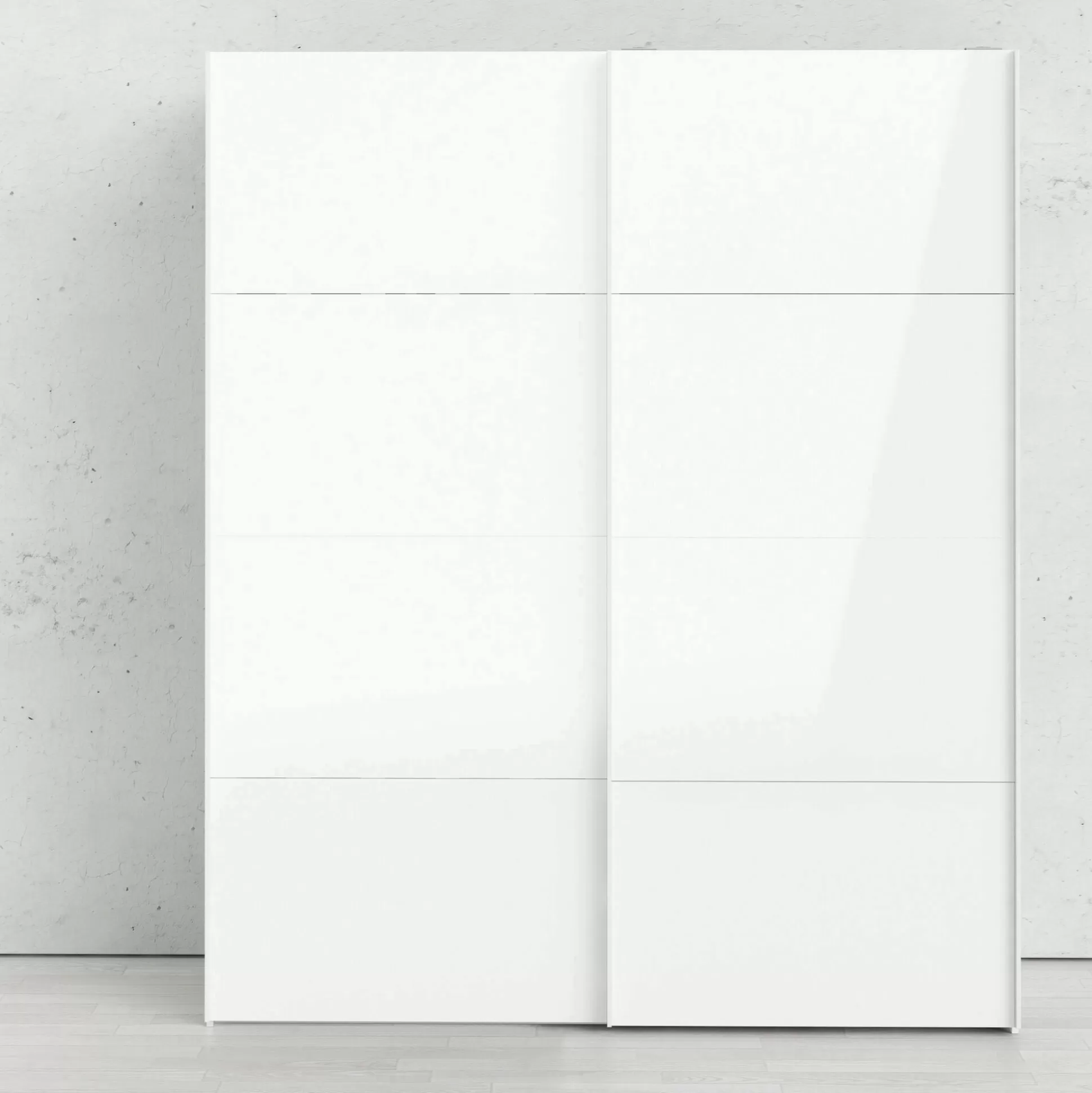 Dmora Guardaroba 2 Ante<Guardaroba 2 ante London, 182x62 h220 cm, Bianco