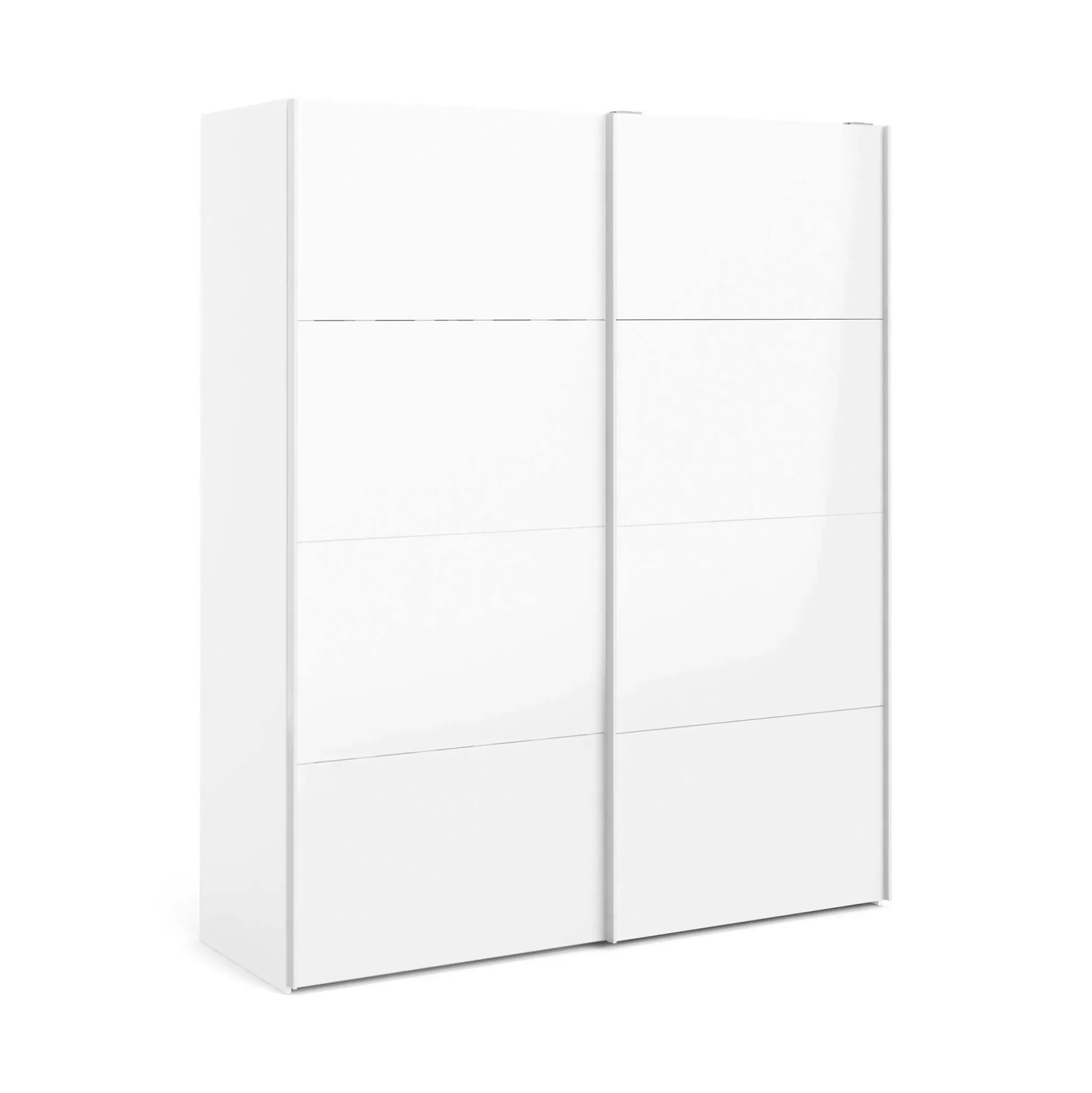 Dmora Guardaroba 2 Ante<Guardaroba 2 ante London, 182x62 h220 cm, Bianco