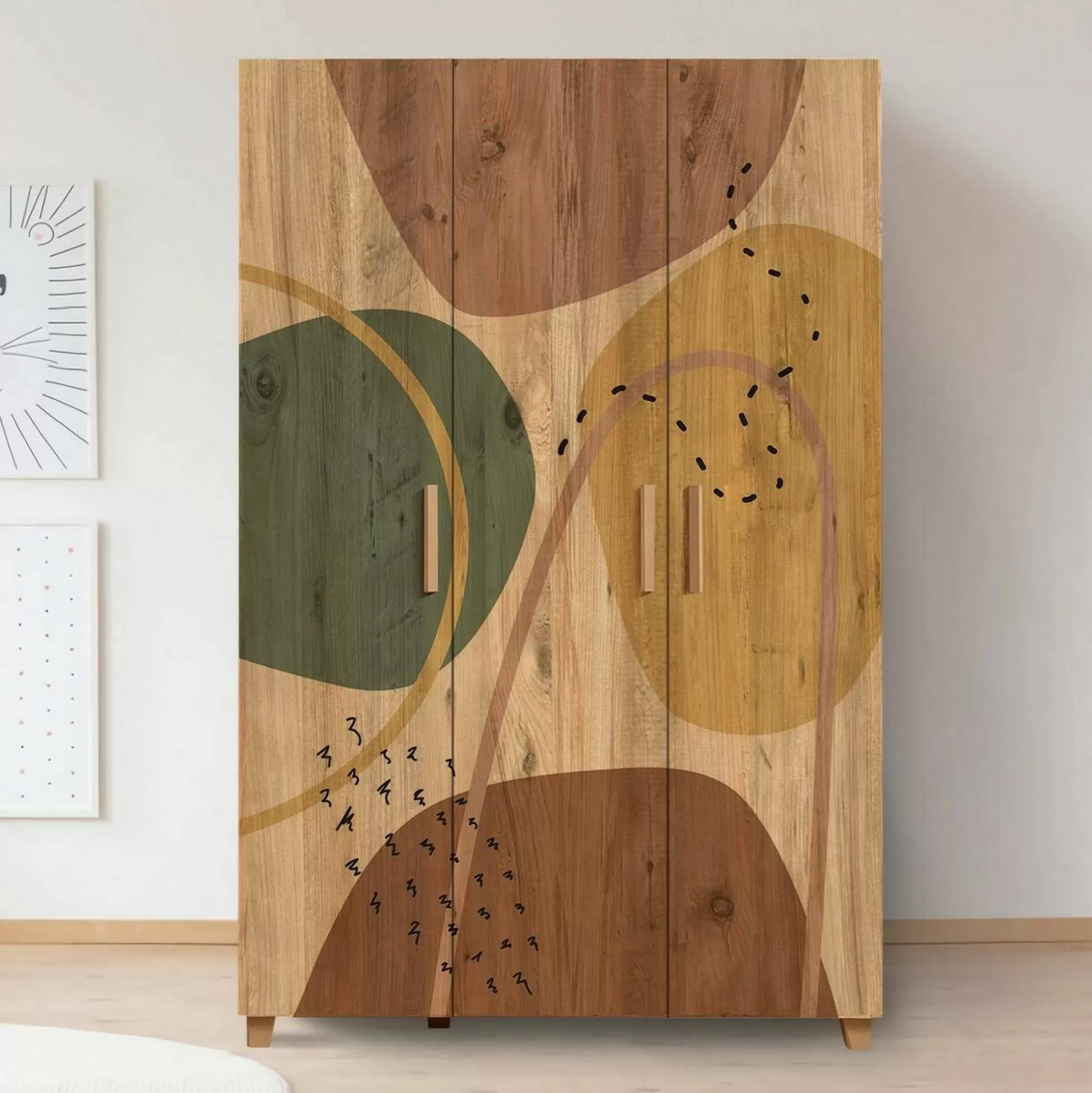 Dmora Guardaroba 3 Ante<Guardaroba 3 ante Nella, 120x48h189 cm,
