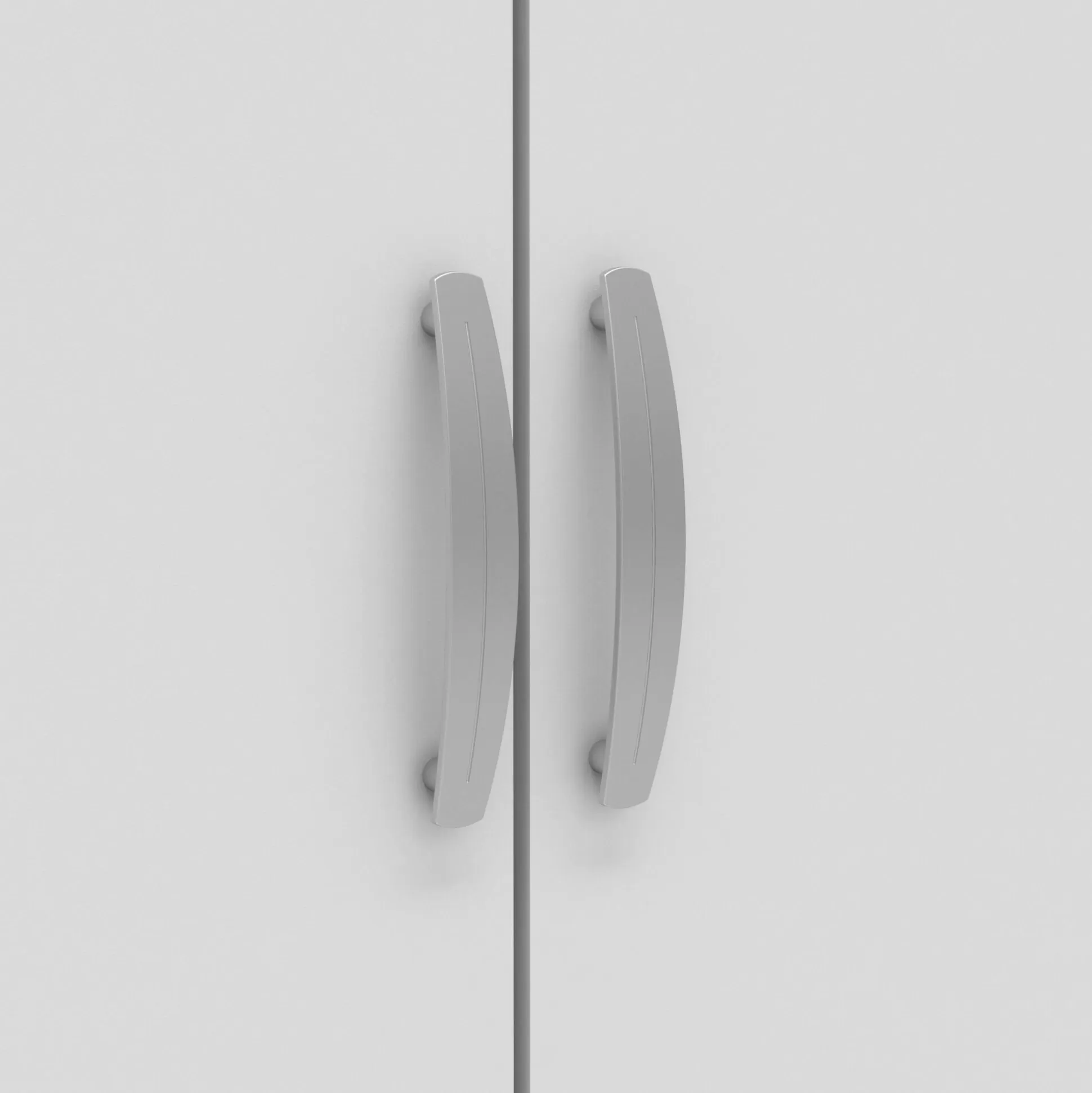 Dmora Armadi Multiuso 2 Ante<Guardaroba 2 ante Ockhi, 79x52 h166 cm, Rovere e Bianco opaco