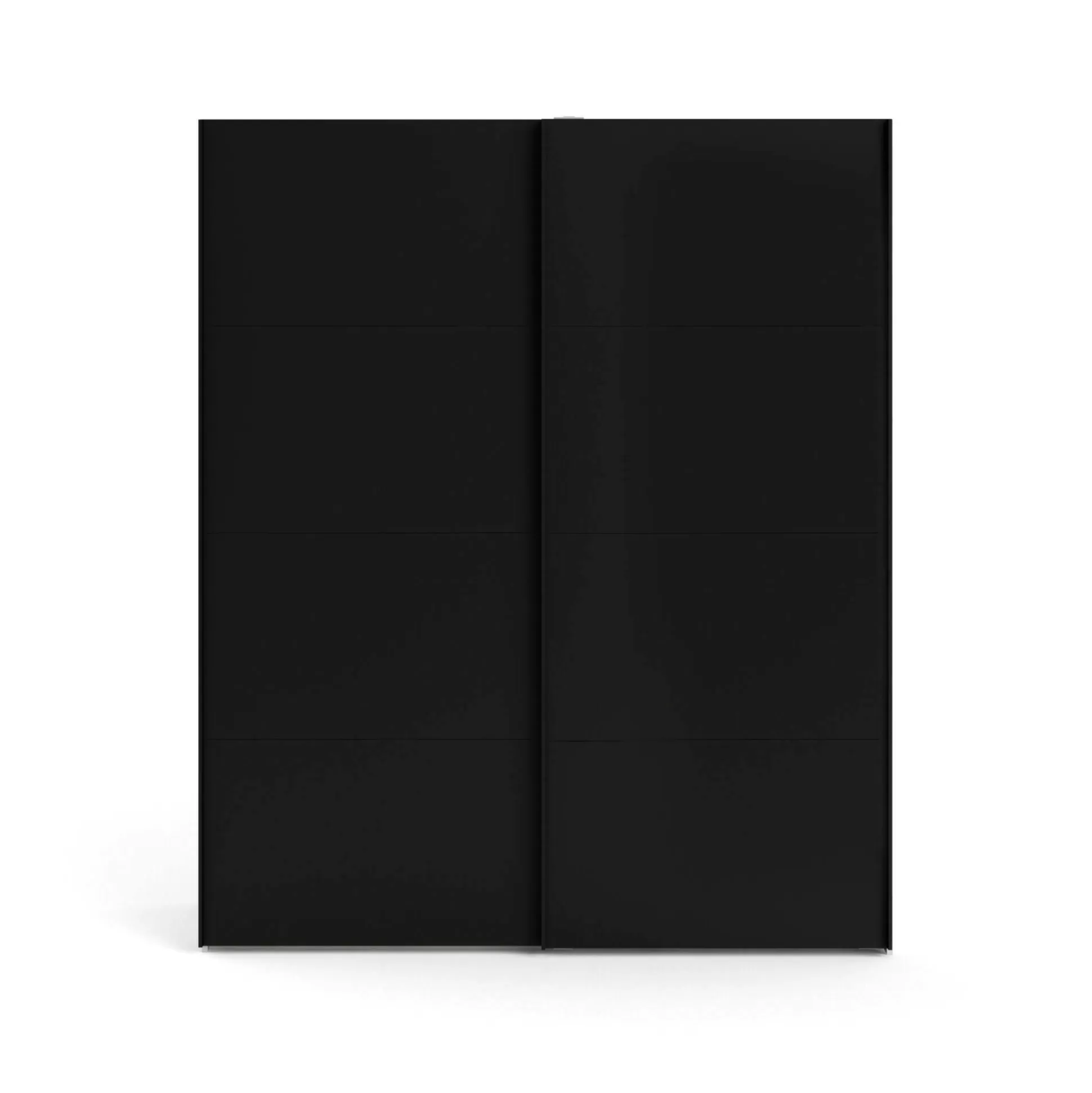 Dmora Guardaroba 2 Ante<Guardaroba 2 ante Portlouis, 62x182 h220 cm, Bianco e Nero