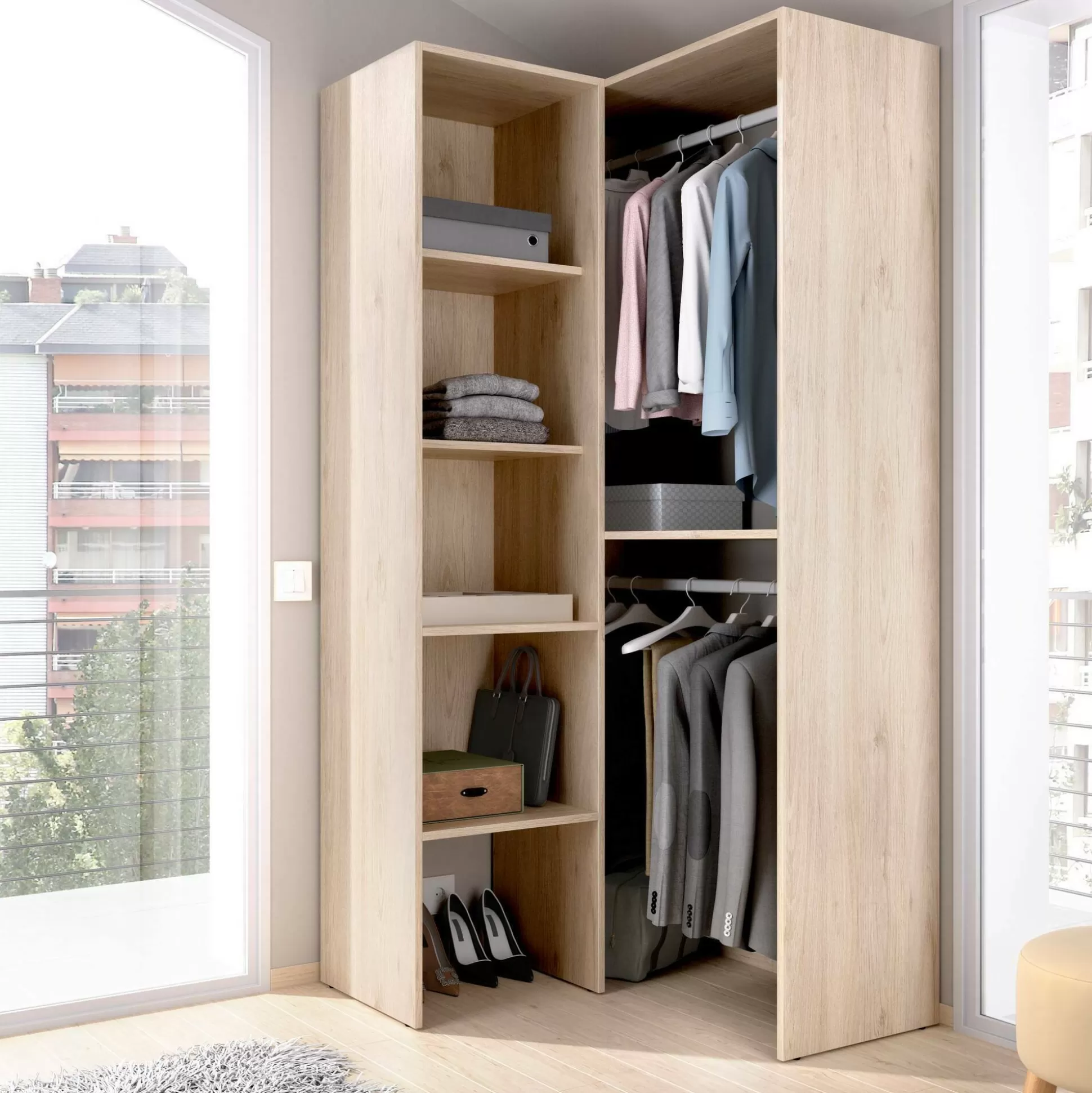Dmora Altri Guardaroba<Guardaroba Arpagone, 79x88h186 cm,