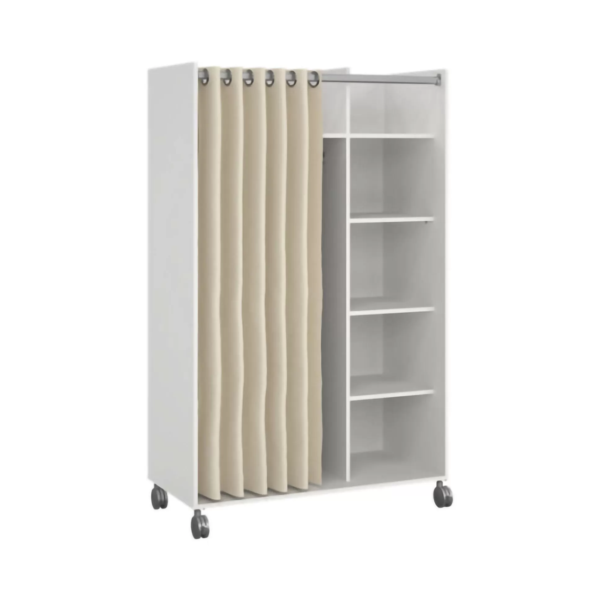 Dmora Altri Guardaroba<Guardaroba grande Alfango, 100x48 h160 cm,