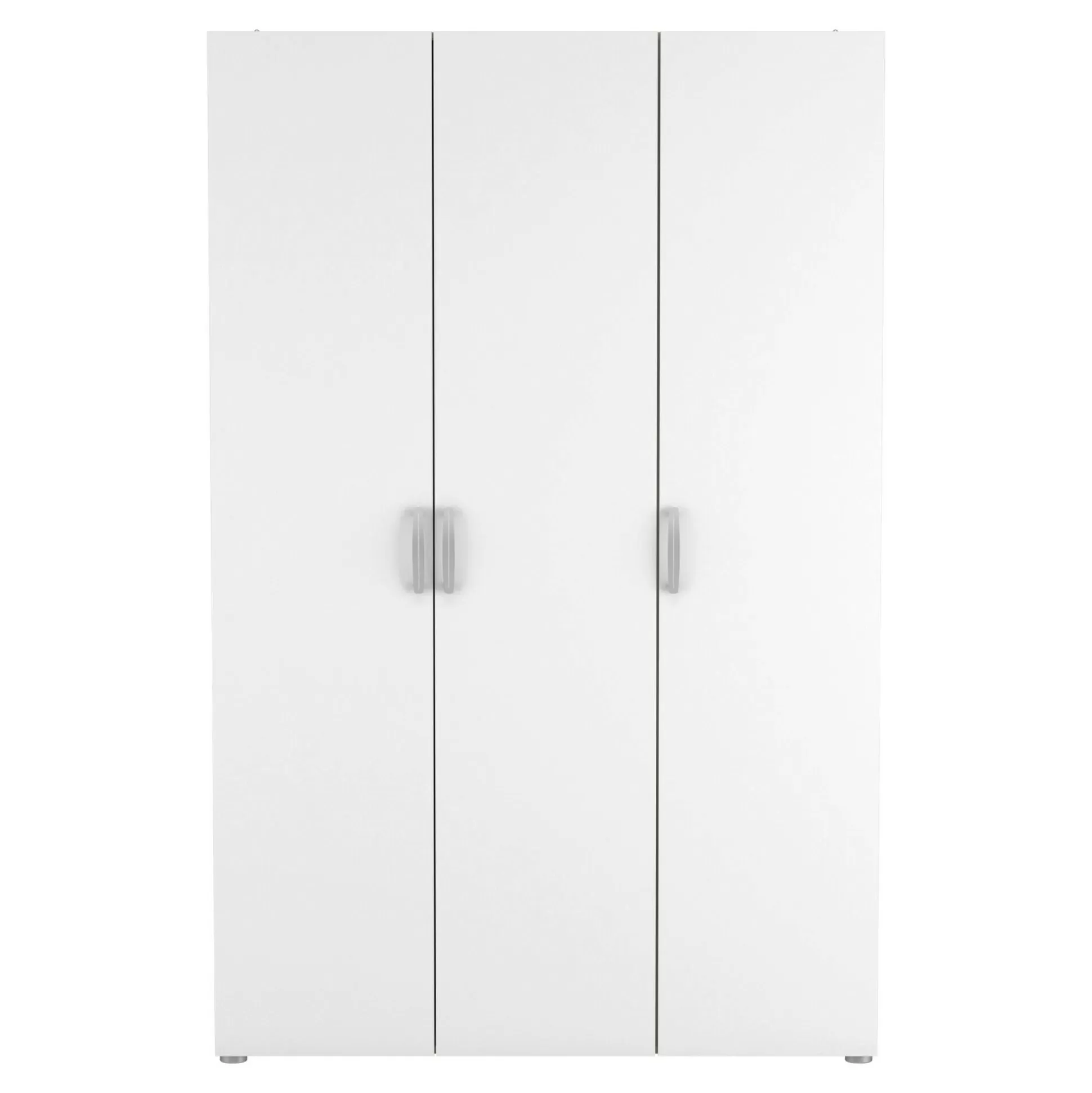 Dmora Altri Armadi Multiuso<Guardaroba grande Dania, 119x51 h185 cm, Rovere e Bianco opaco