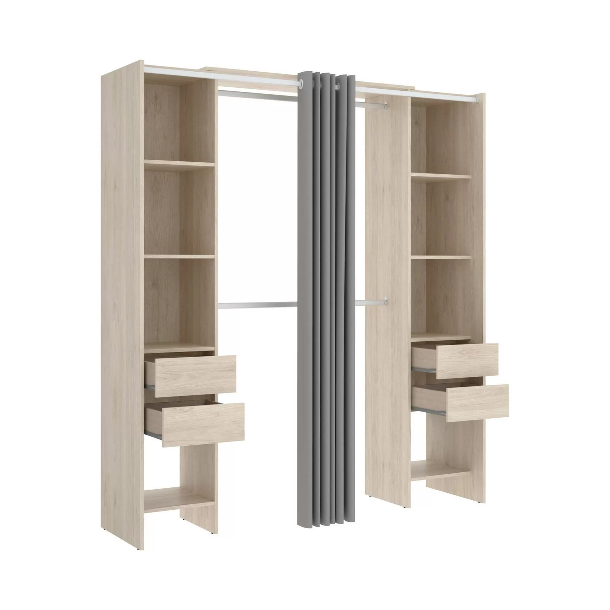 Dmora Altri Guardaroba<Guardaroba grande Olaf, 180x50 h205 cm,