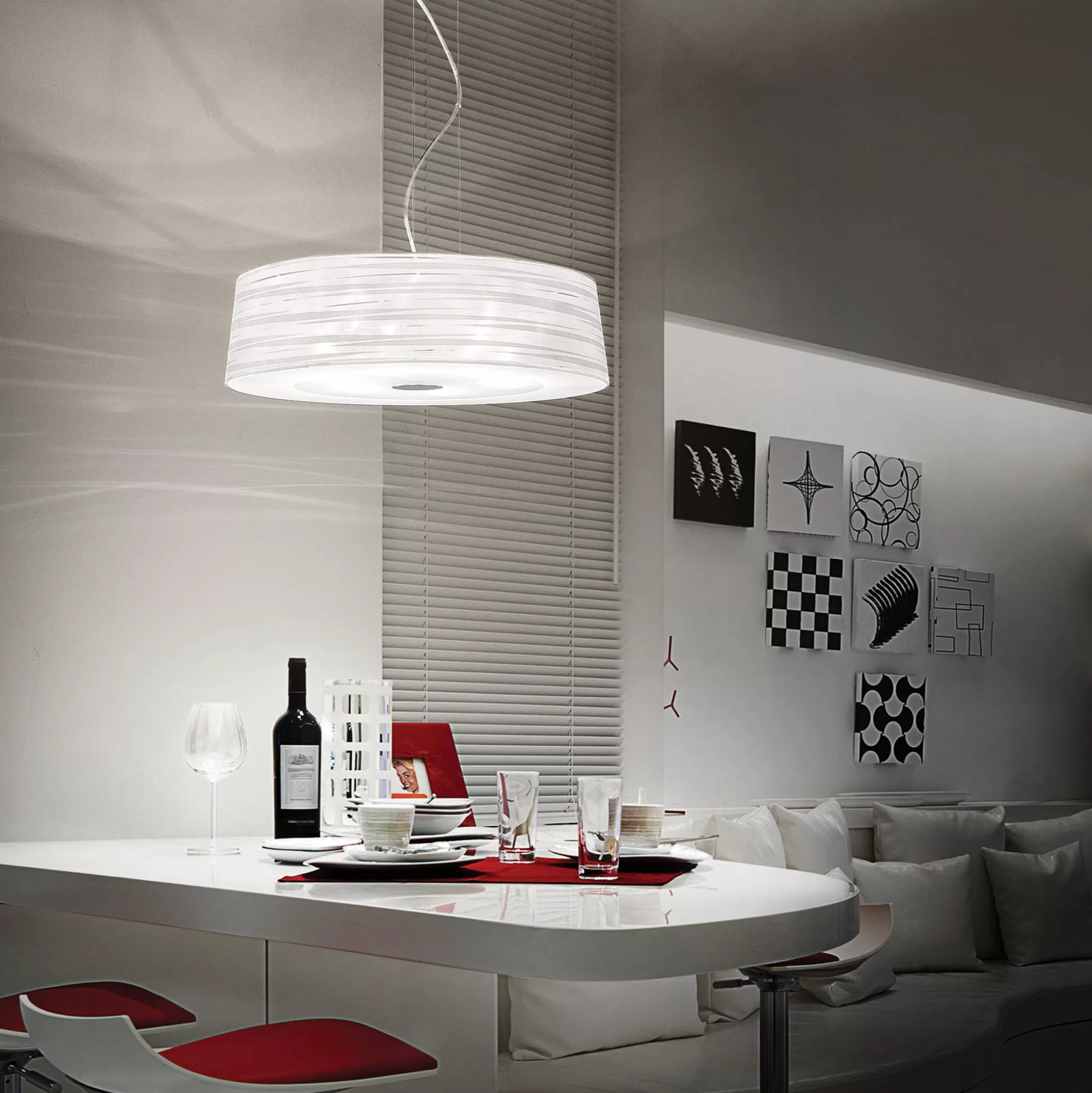 Dmora Lampade A Sospensione<Ideal-Lux - Lampada a sospensione