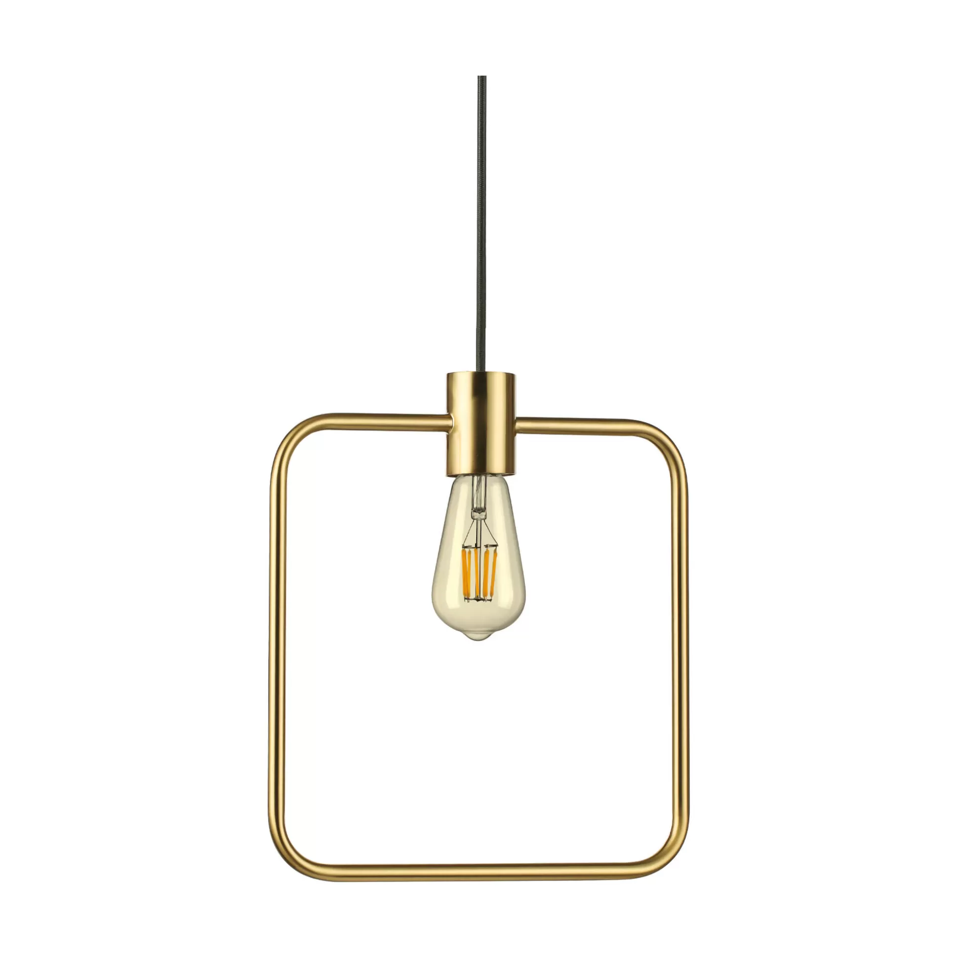 Dmora Lampade A Sospensione<Ideal-Lux - Lampada a sospensione ABC SP1 SQUARE, 29 x 12 x h54 cm,