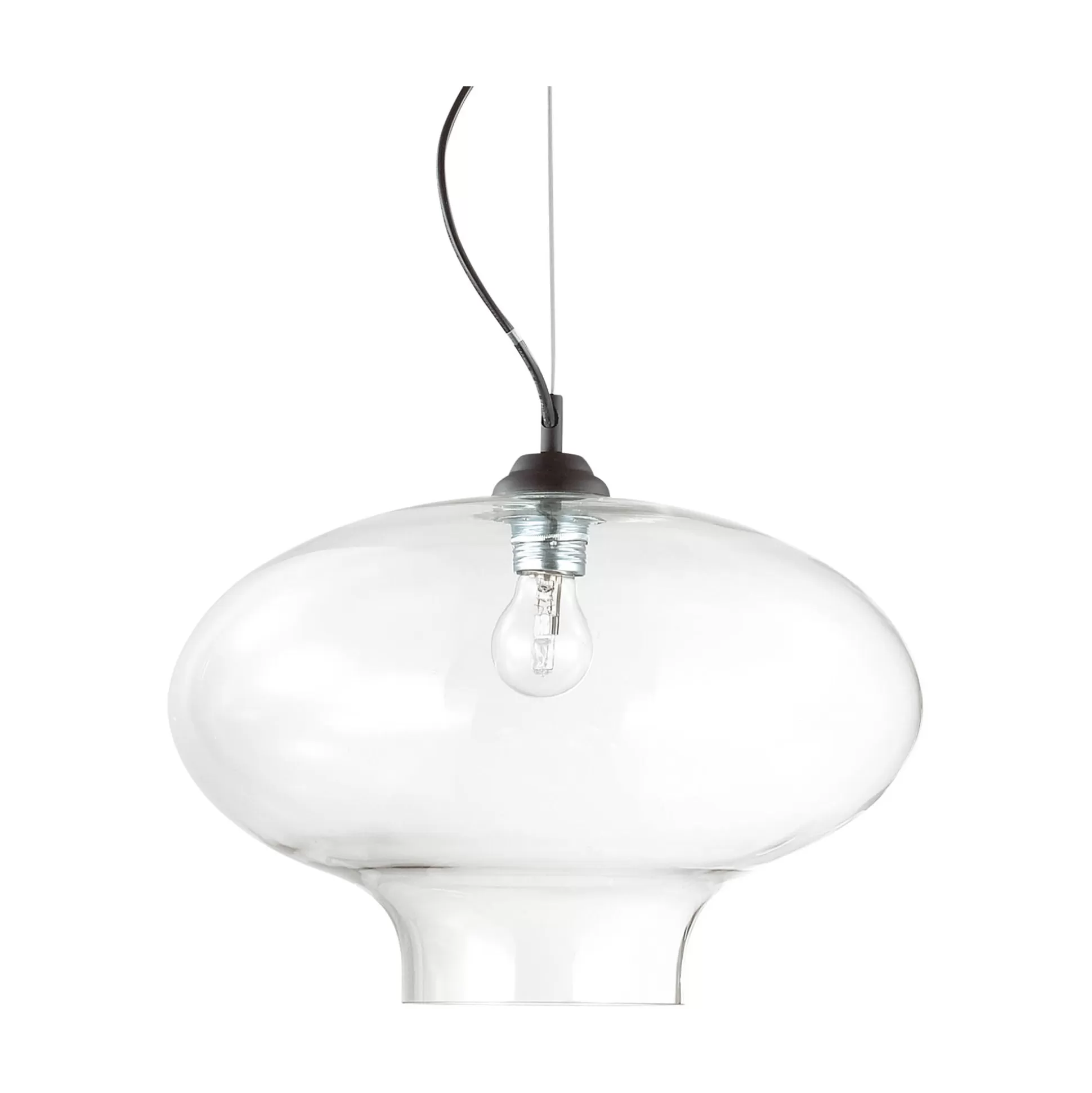 Dmora Lampade A Sospensione<Ideal-Lux - Lampada a sospensione BISTRO' SP1 ROUND , 40 x 40 x h55 cm,