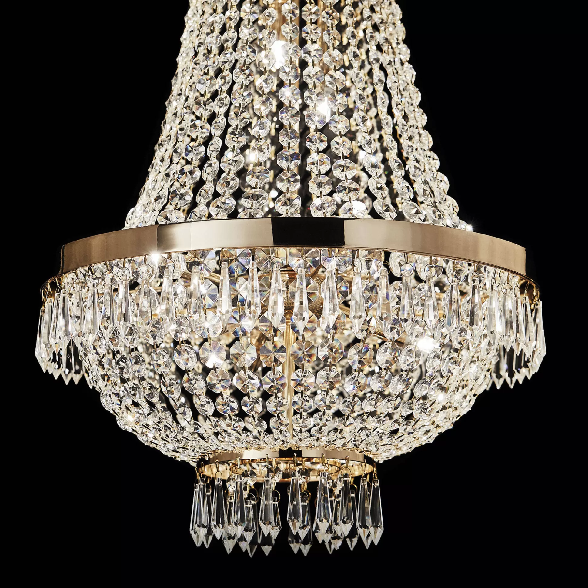 Dmora Lampade A Sospensione<Ideal-Lux - Lampada a sospensione CAESAR SP9 , 45 x 45 x h96 cm,