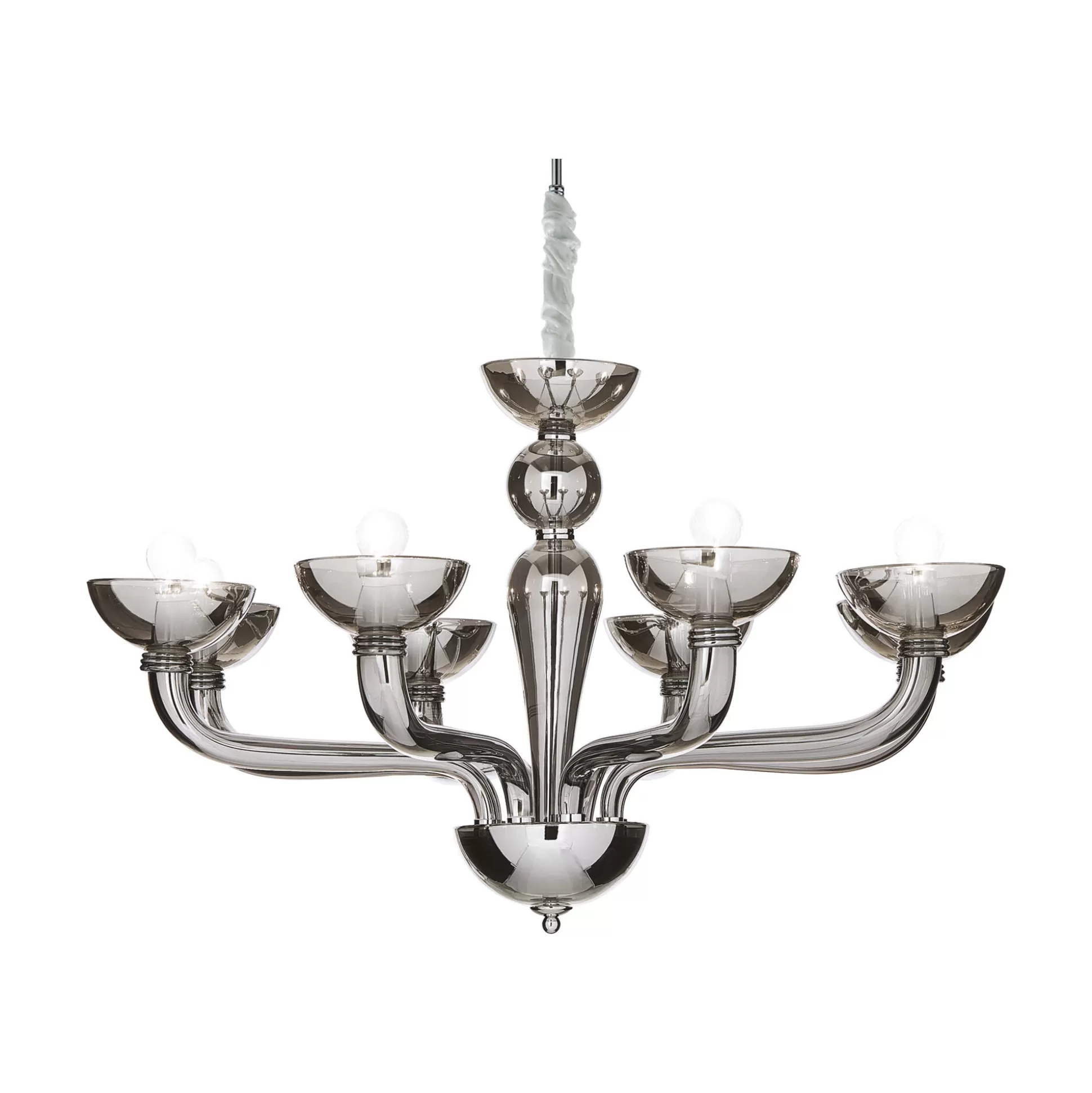 Dmora Lampade A Sospensione<Ideal-Lux - Lampada a sospensione CASANOVA SP8 FUME', 88 x 88 x h76 cm,