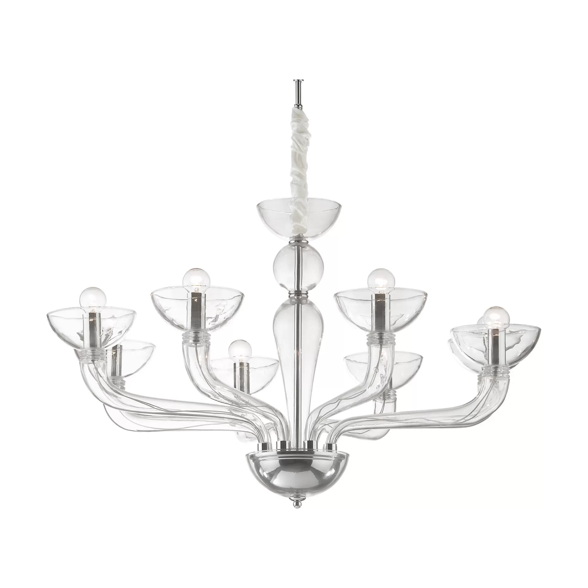 Dmora Lampade A Sospensione<Ideal-Lux - Lampada a sospensione CASANOVA SP8 , 88 x 88 x h76 cm,