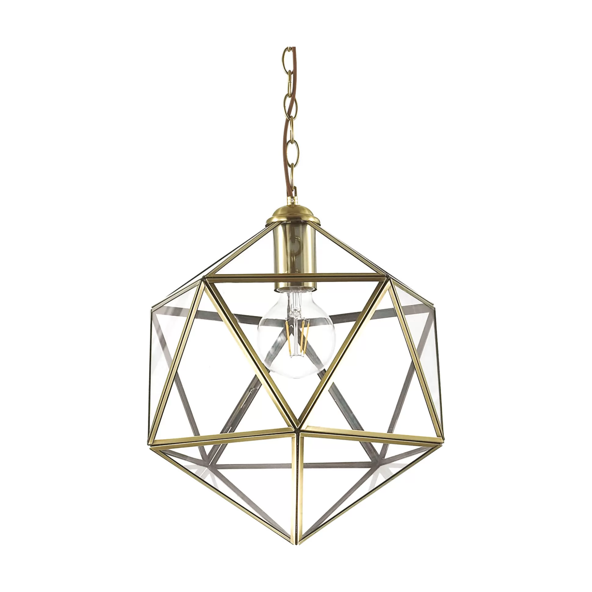 Dmora Lampade A Sospensione<Ideal-Lux - Lampada a sospensione DECA SP1 BIG, 50 x 50 x h87 cm,