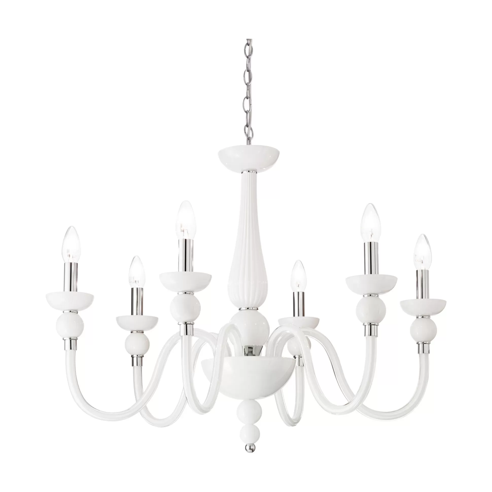 Dmora Lampade A Sospensione<Ideal-Lux - Lampada a sospensione DOGE SP6 , 75 x 75 x h82 cm,