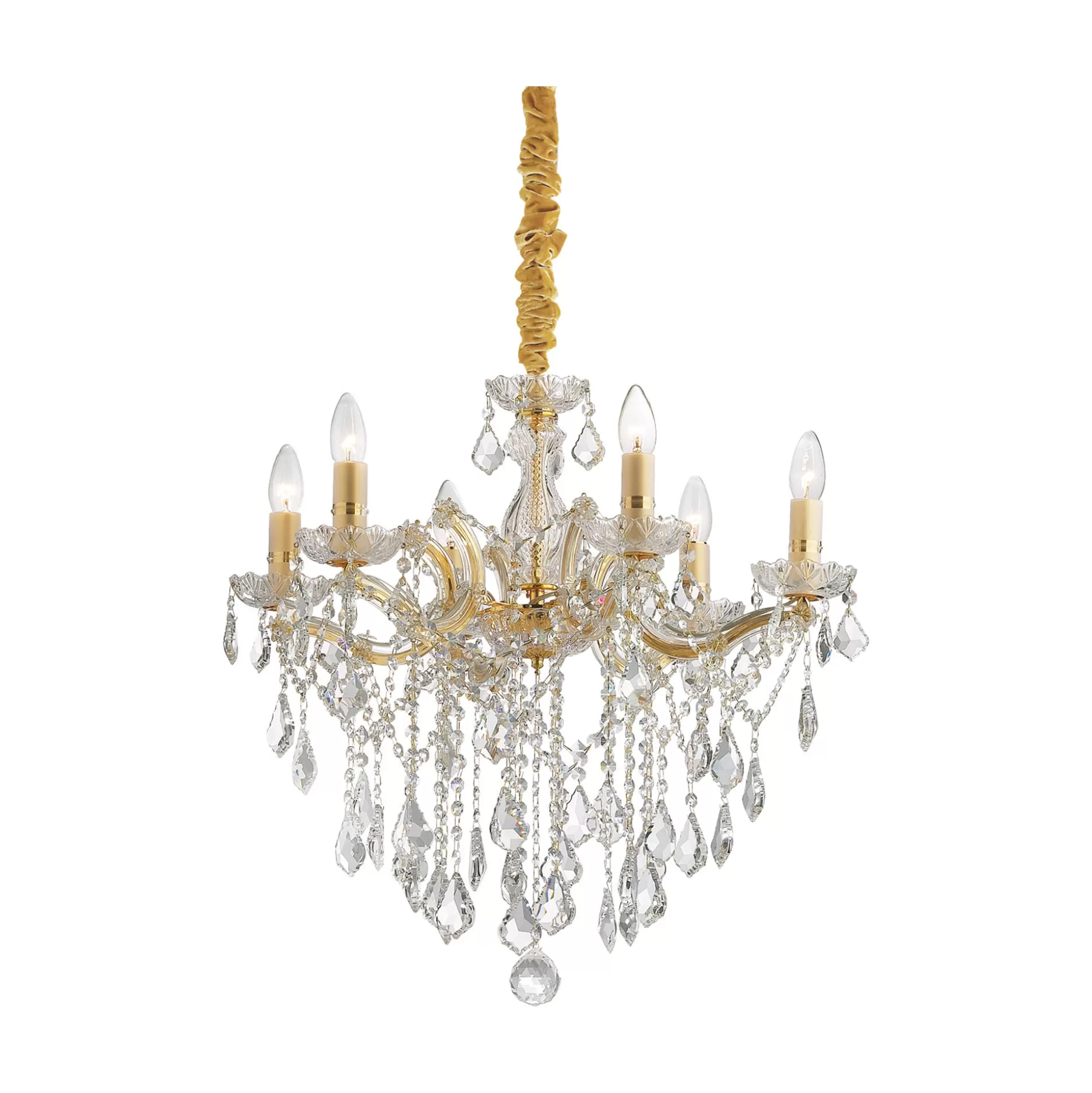 Dmora Lampade A Sospensione<Ideal-Lux - Lampada a sospensione FLORIAN SP6 , 60 x 60 x h82 cm,