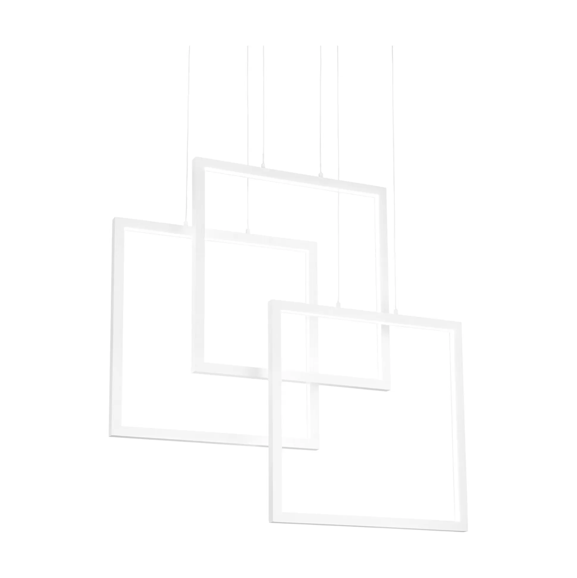 Dmora Lampade A Sospensione<Ideal-Lux - Lampada a sospensione FRAME SP QUADRATO , 73 x 18 x h88 cm,