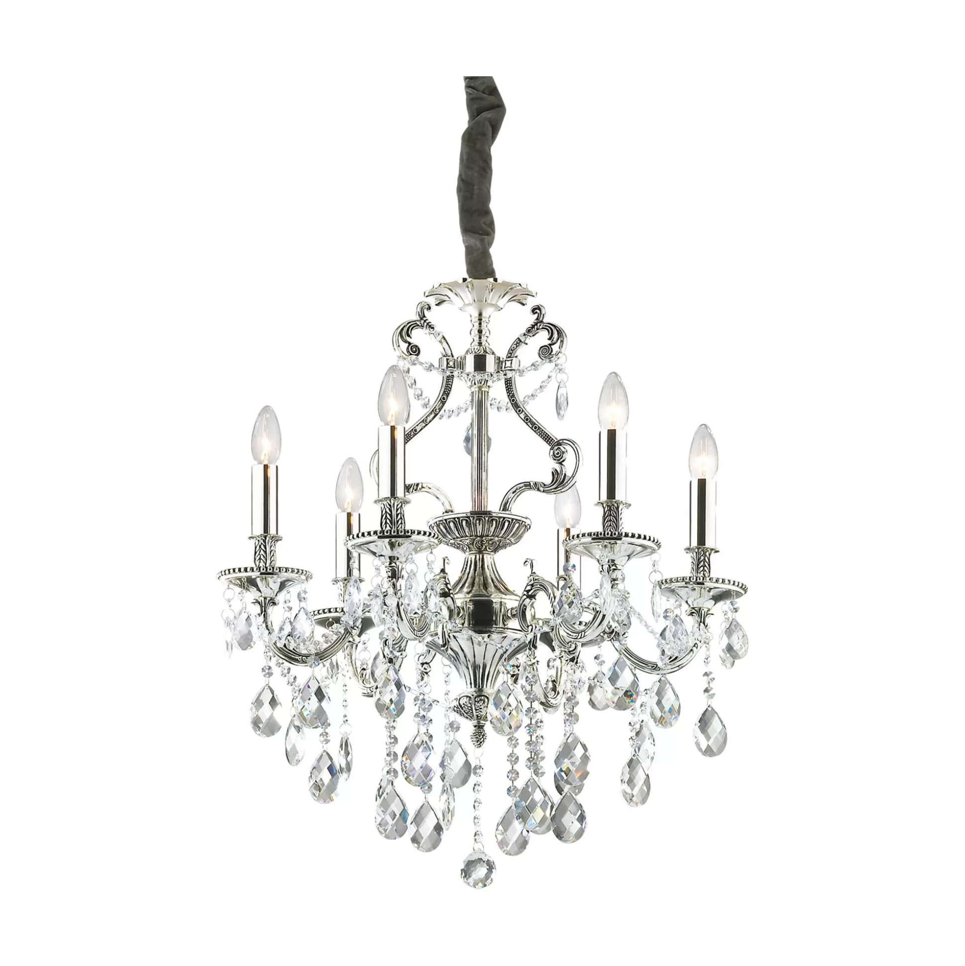 Dmora Lampade A Sospensione<Ideal-Lux - Lampada a sospensione GIOCONDA SP6 , 62 x 62 x h79 cm,