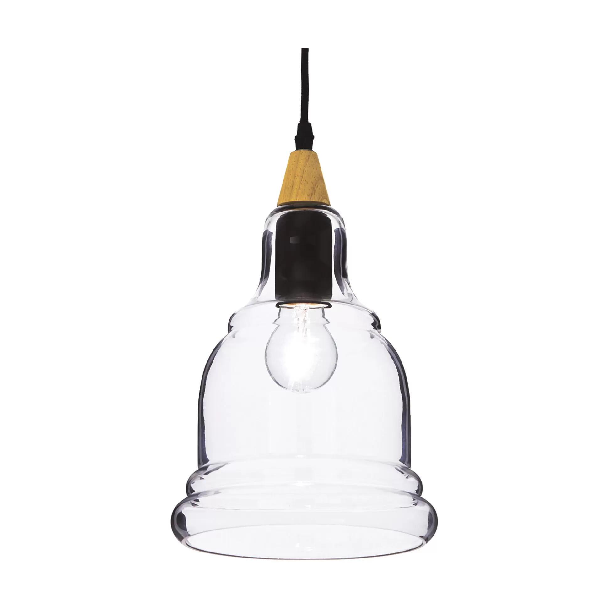 Dmora Lampade A Sospensione<Ideal-Lux - Lampada a sospensione GRETEL SP1, 20 x 20 x h50 cm,