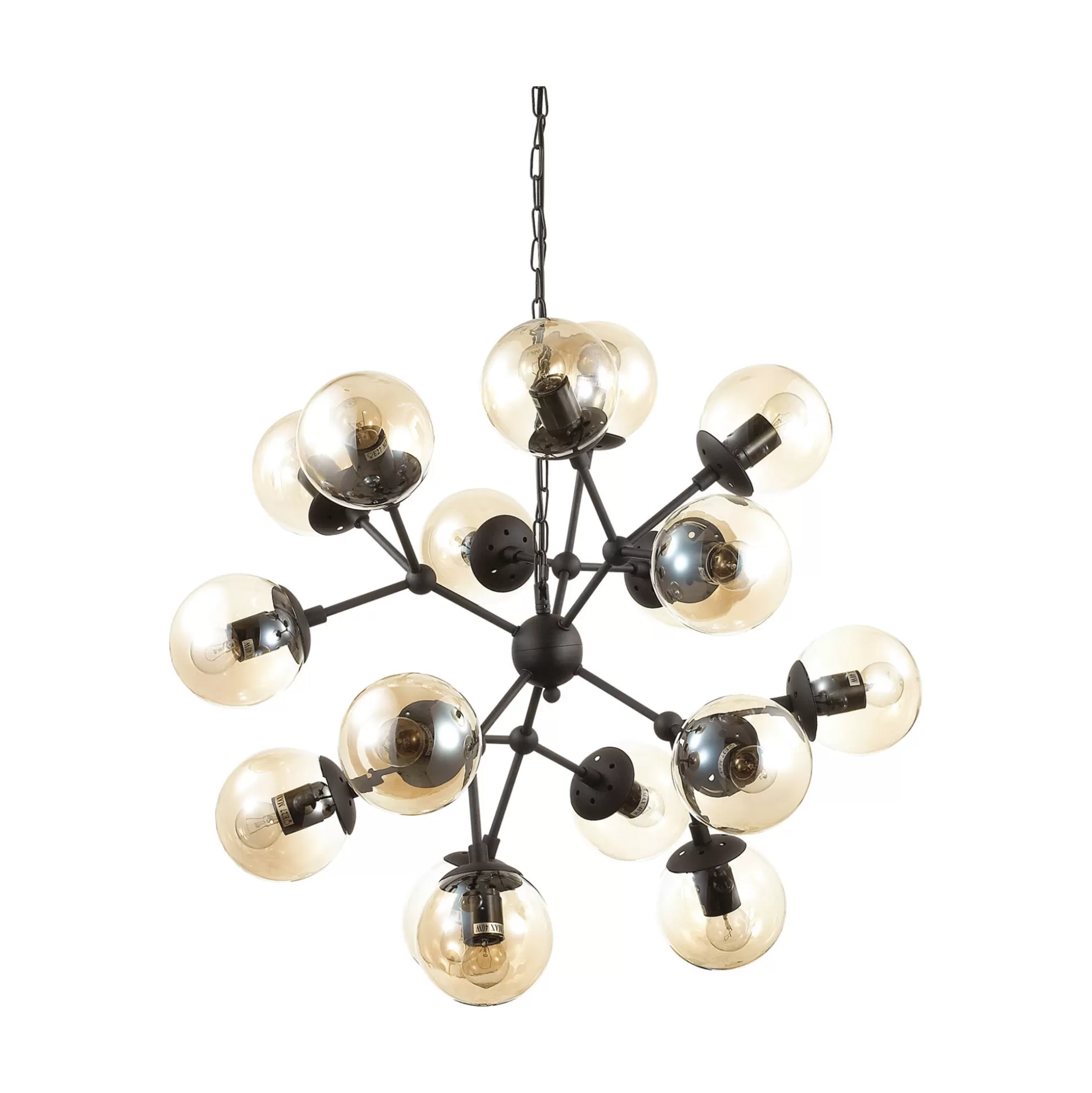 Dmora Lampade A Sospensione<Ideal-Lux - Lampada a sospensione KEPLER SP18, 69 x 69 x h92 cm,