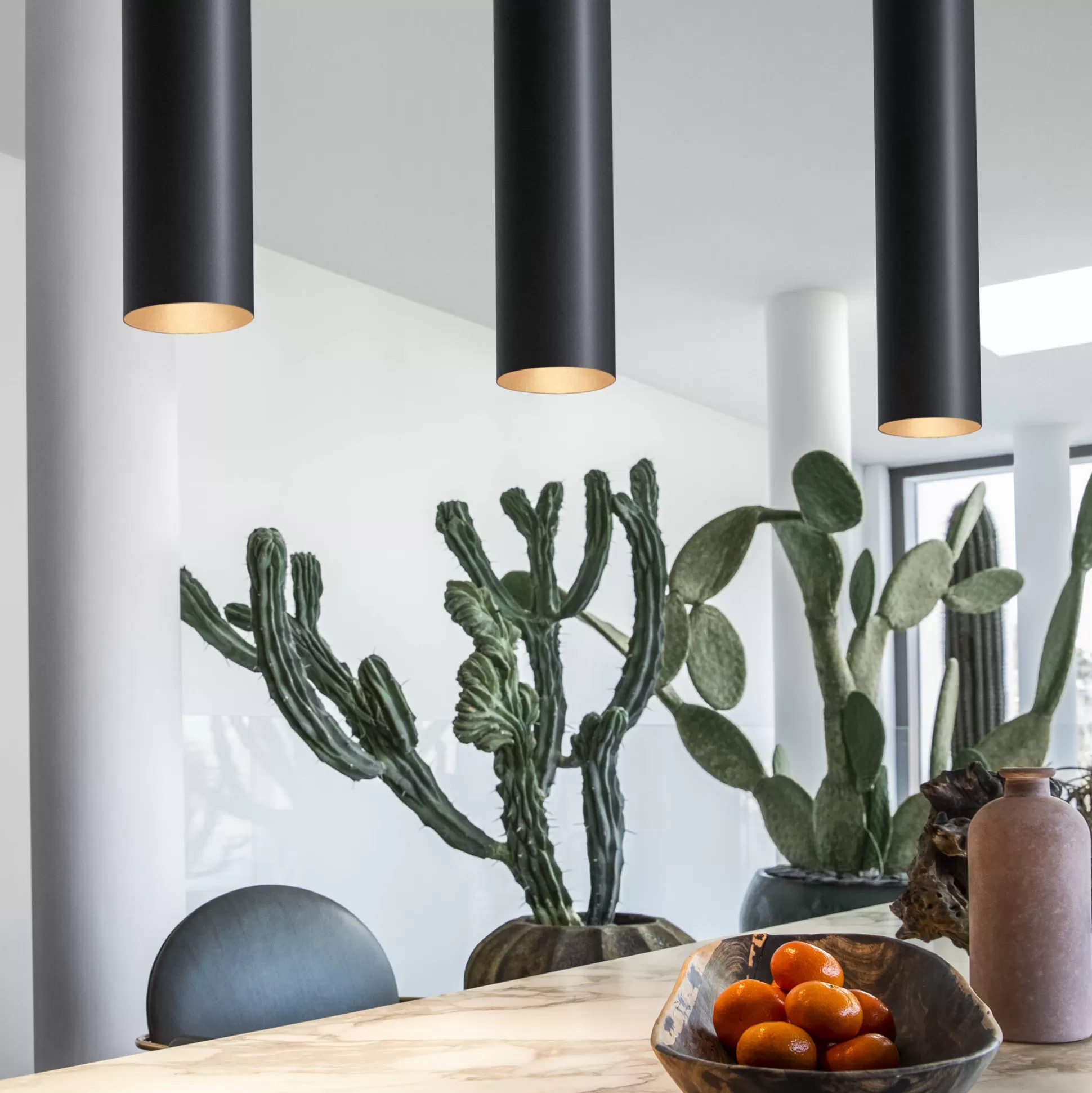 Dmora Lampade A Sospensione<Ideal-Lux - Lampada a sospensione LOOK SP1 D06 , 6 x 6 x h65 cm,
