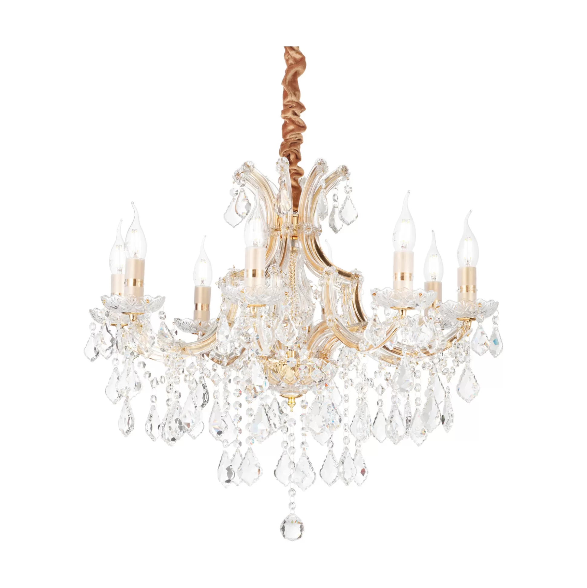 Dmora Lampade A Sospensione<Ideal-Lux - Lampada a sospensione NAPOLEON SP8 , 67 x 67 x h89 cm,