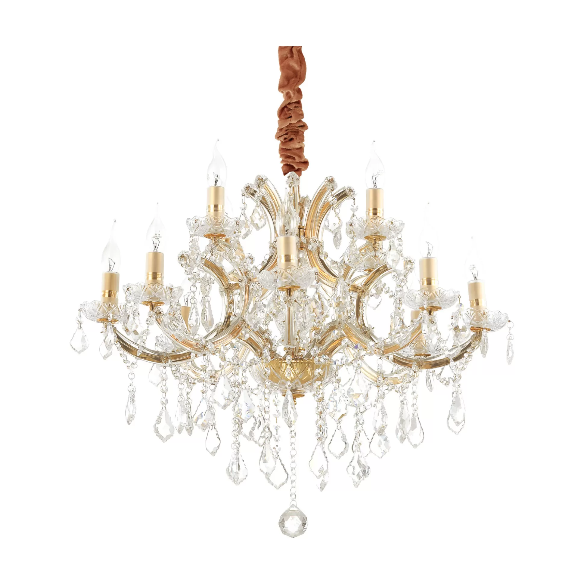 Dmora Lampade A Sospensione<Ideal-Lux - Lampada a sospensione NAPOLEON SP12 , 74 x 74 x h88 cm,