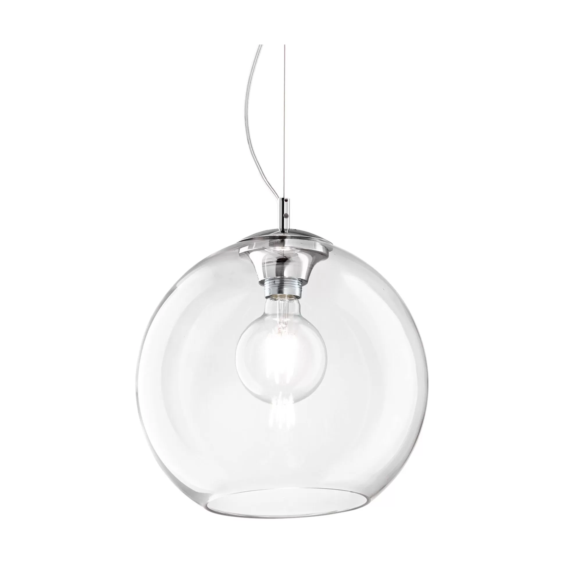 Dmora Lampade A Sospensione<Ideal-Lux - Lampada a sospensione NEMO SP1 D40 , 40 x 40 x h62 cm,