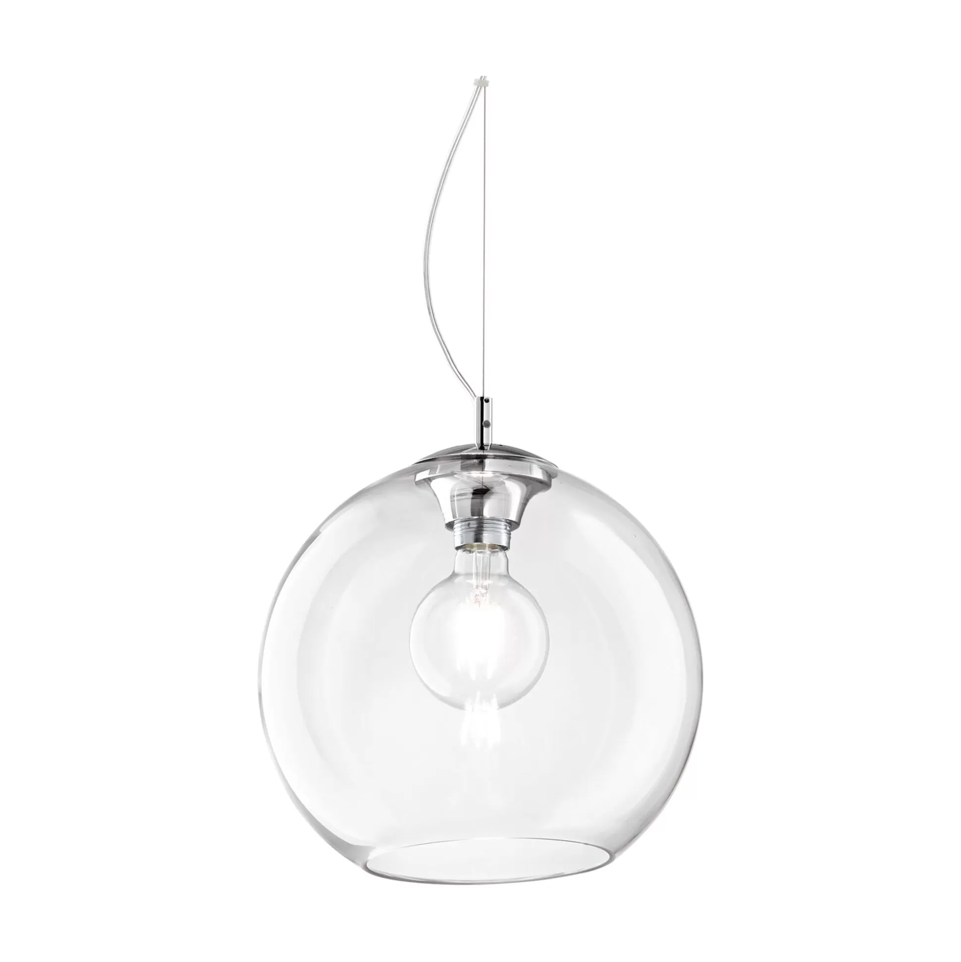 Dmora Lampade A Sospensione<Ideal-Lux - Lampada a sospensione NEMO SP1 D30 , 30 x 30 x h53 cm,
