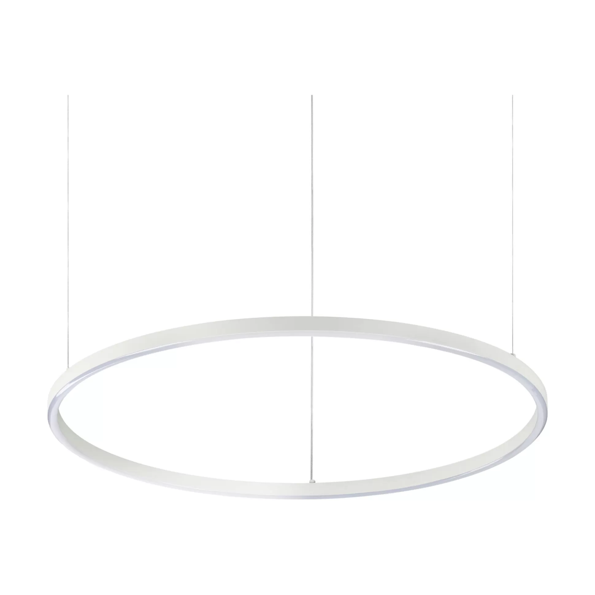 Dmora Lampade A Sospensione<Ideal-Lux - Lampada a sospensione ORACLE SLIM SP D070 ROUND 3000K DALI WH, 70 x 70 x h28 cm,