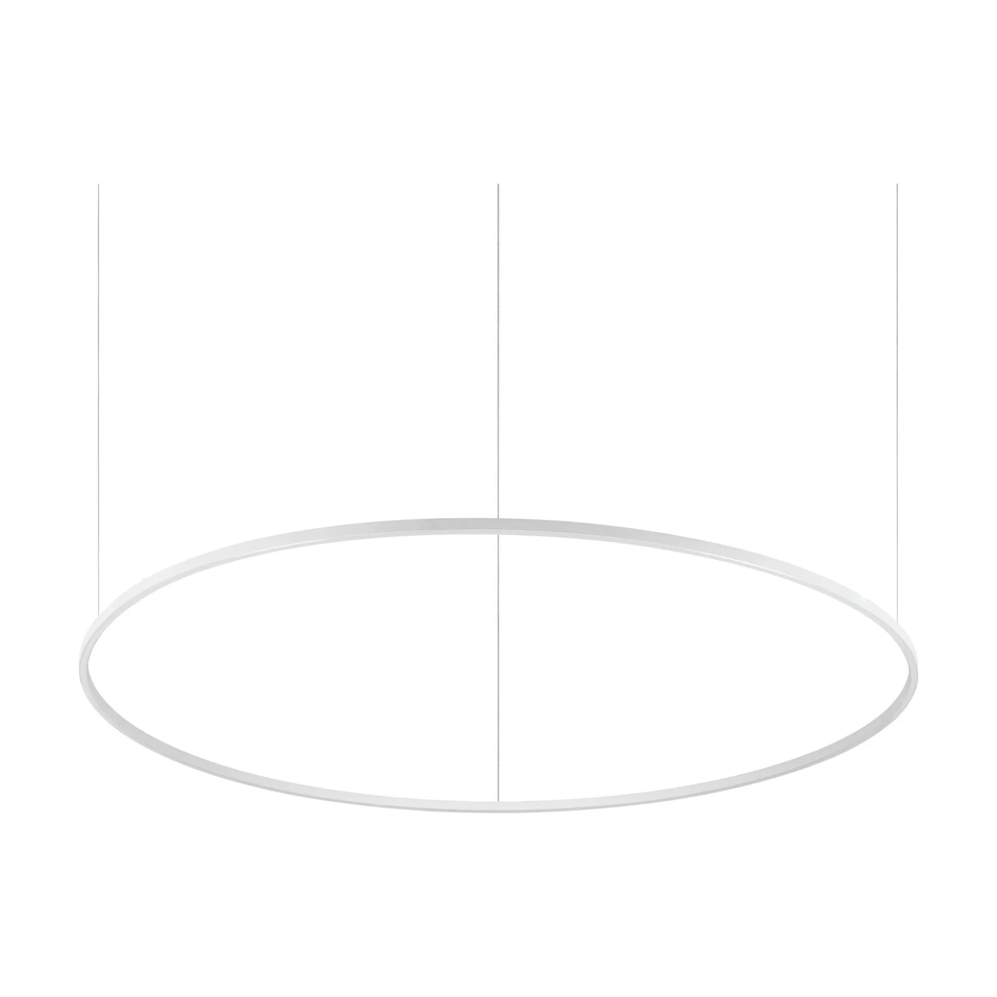 Dmora Lampade A Sospensione<Ideal-Lux - Lampada a sospensione ORACLE SLIM SP D150 ROUND 4000K ON-OFF WH, 150 x 150 x h28 cm,