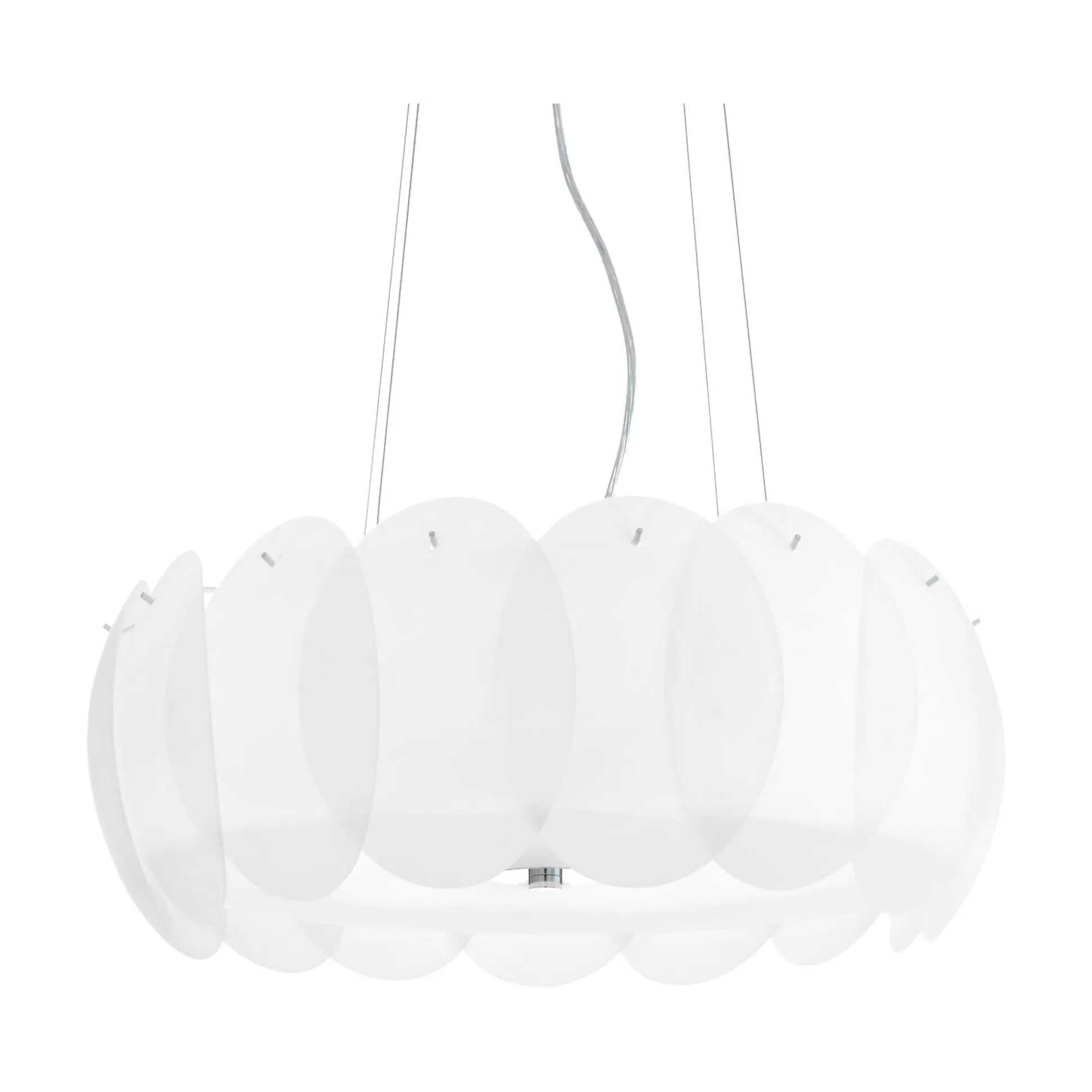 Dmora Lampade A Sospensione<Ideal-Lux - Lampada a sospensione OVALINO SP8, 55 x 55 x h47 cm,