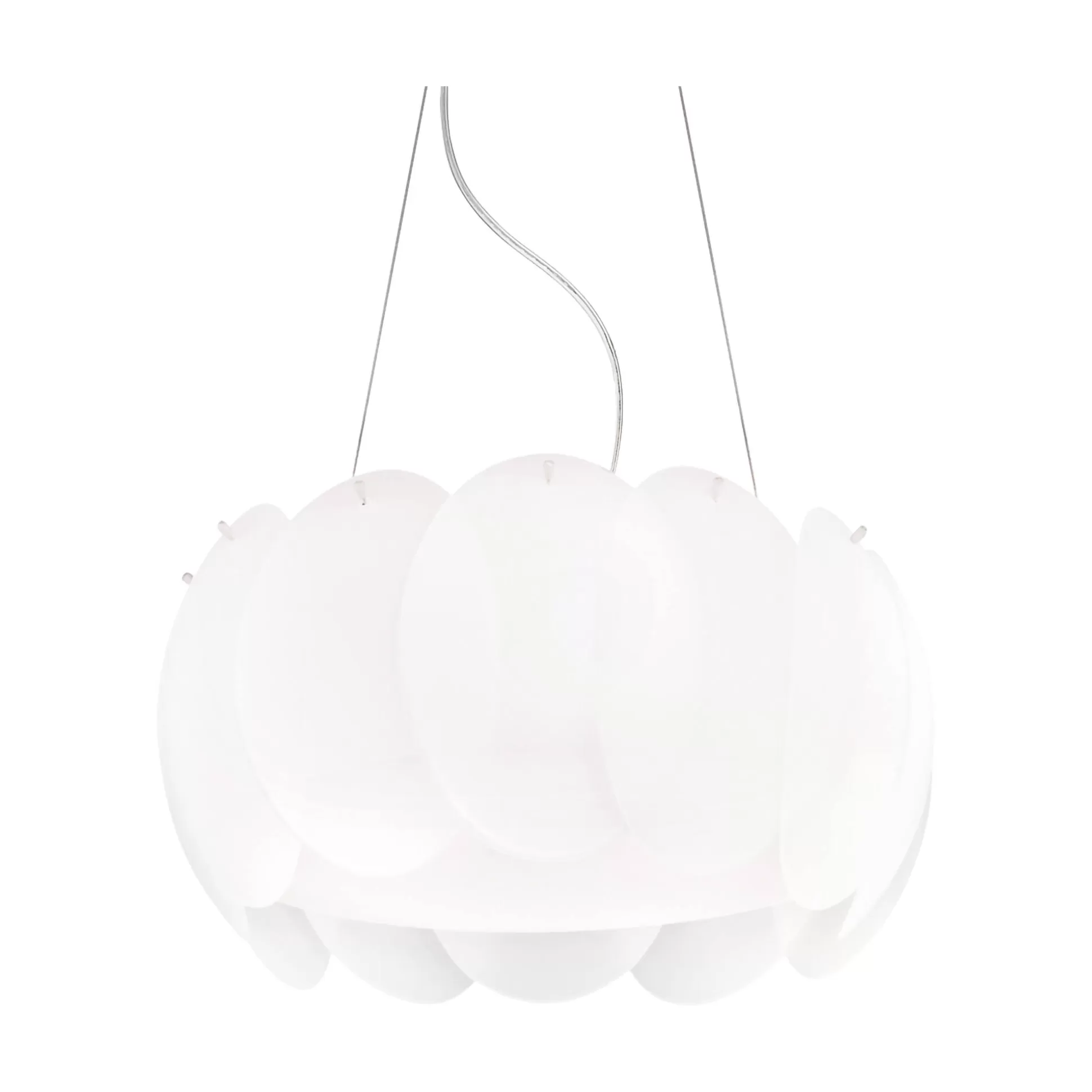 Dmora Lampade A Sospensione<Ideal-Lux - Lampada a sospensione OVALINO SP5, 44 x 44 x h46 cm,