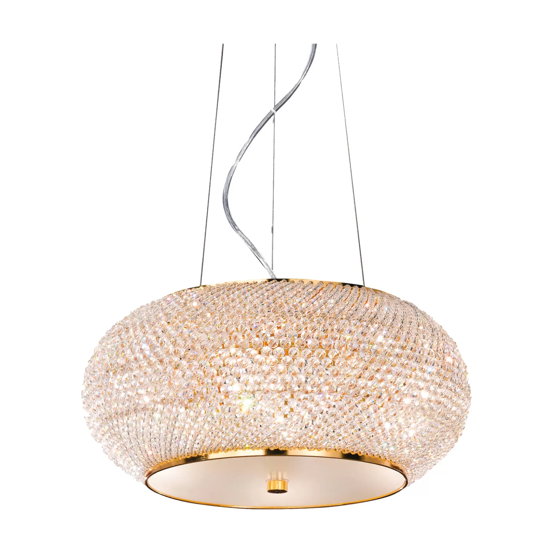 Dmora Lampade A Sospensione<Ideal-Lux - Lampada a sospensione PASHA' SP6 , 40 x 40 x h44 cm,
