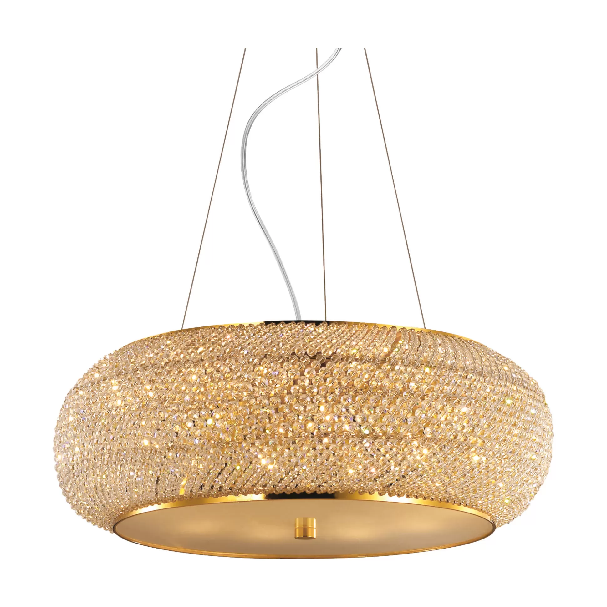 Dmora Lampade A Sospensione<Ideal-Lux - Lampada a sospensione PASHA' SP10 , 55 x 55 x h44 cm,