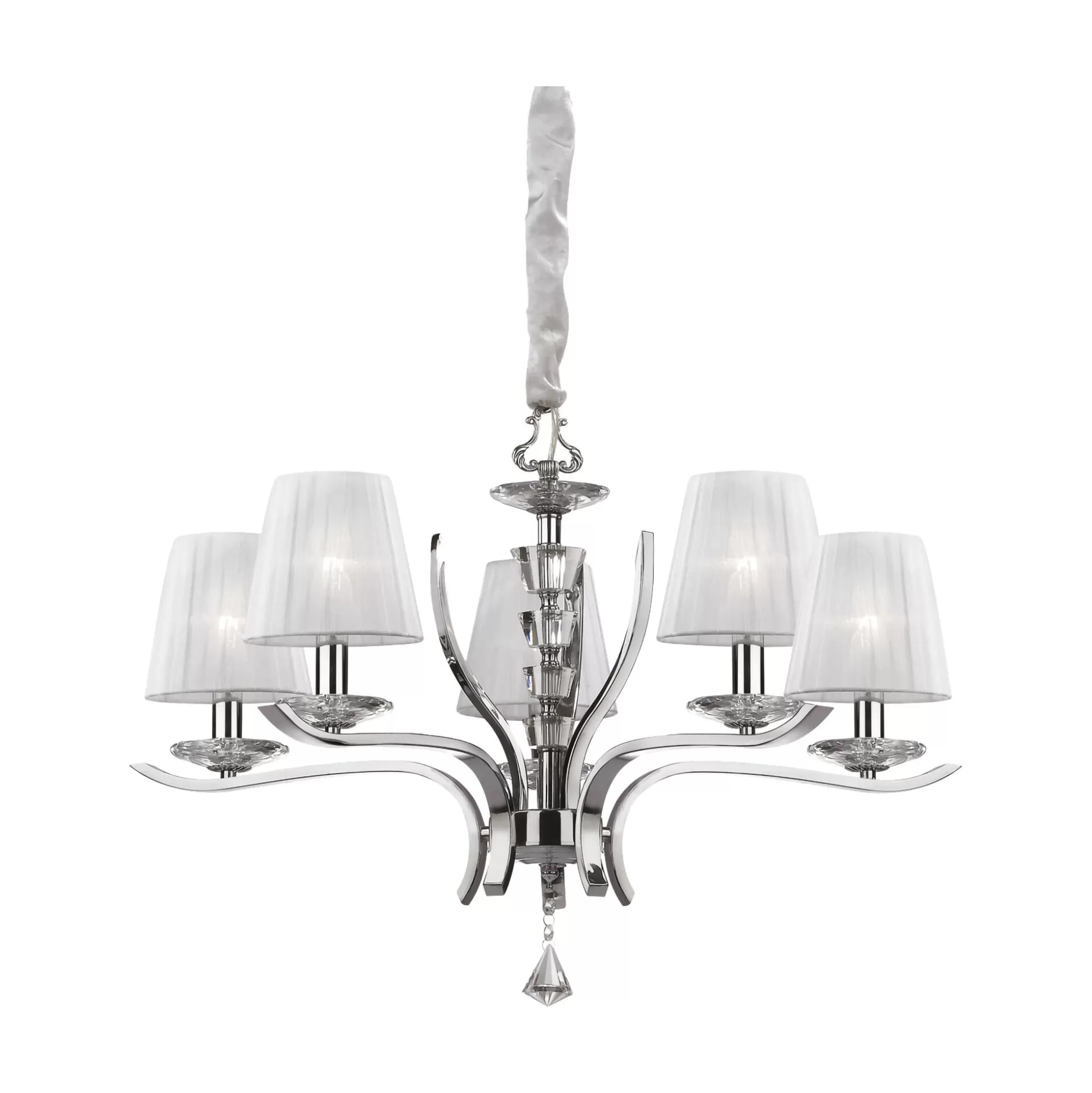 Dmora Lampade A Sospensione<Ideal-Lux - Lampada a sospensione PEGASO SP5 , 72 x 72 x h74 cm,
