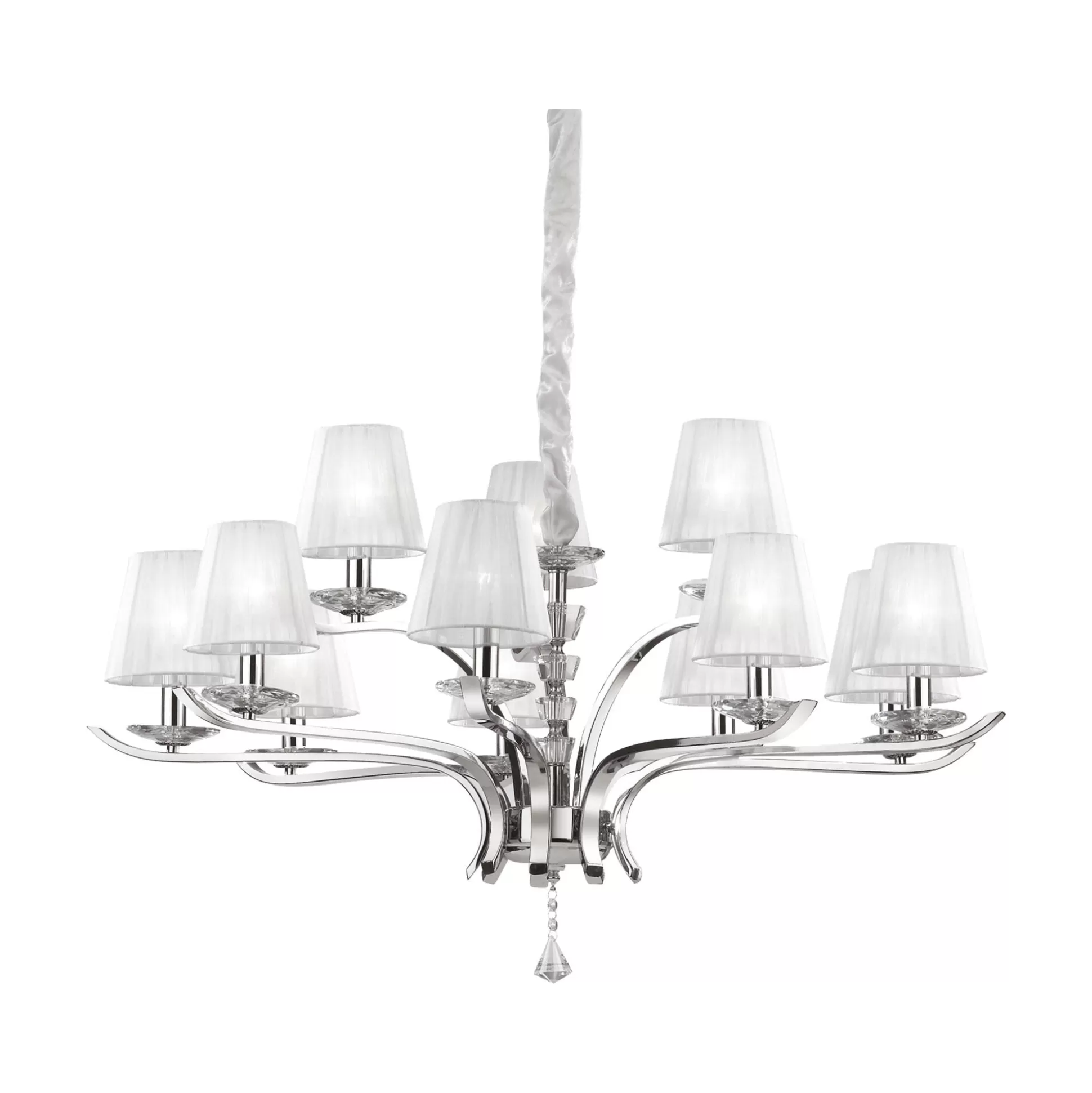 Dmora Lampade A Sospensione<Ideal-Lux - Lampada a sospensione PEGASO SP12 , 102 x 102 x h83 cm,