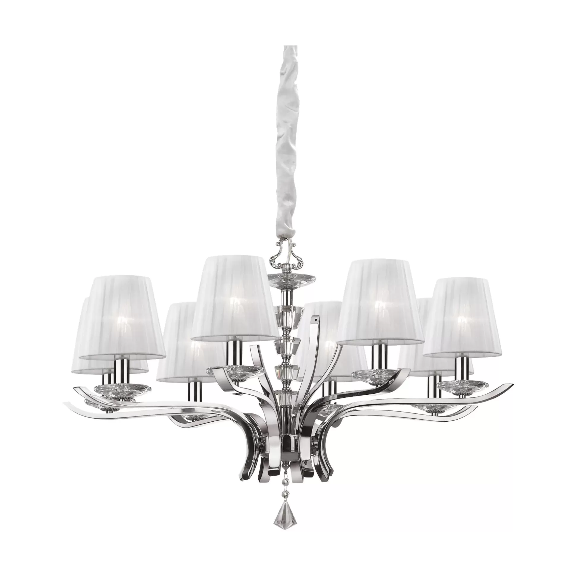 Dmora Lampade A Sospensione<Ideal-Lux - Lampada a sospensione PEGASO SP8 , 76 x 76 x h64 cm,