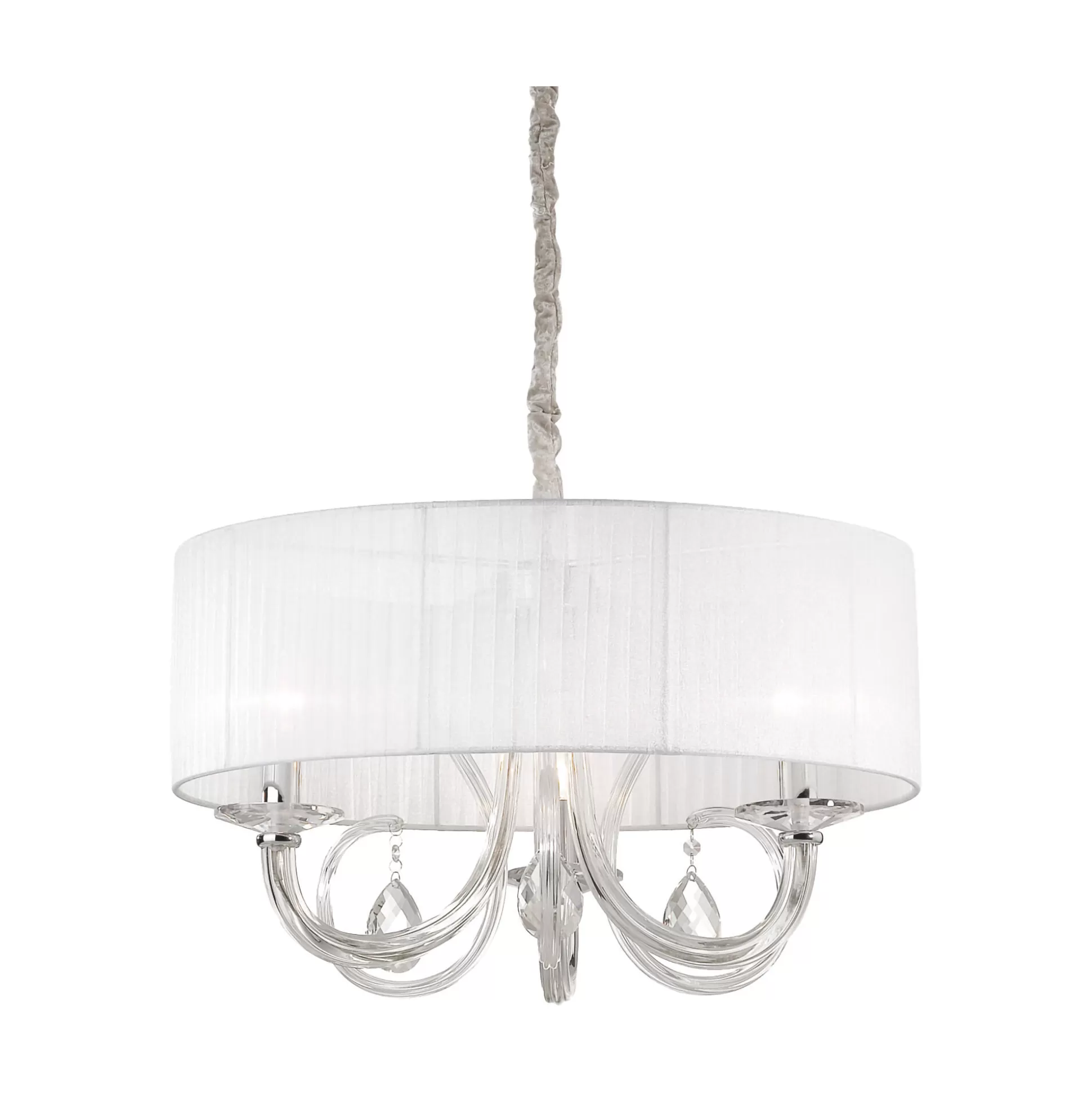 Dmora Lampade A Sospensione<Ideal-Lux - Lampada a sospensione SWAN SP3, 60 x 60 x h61 cm,