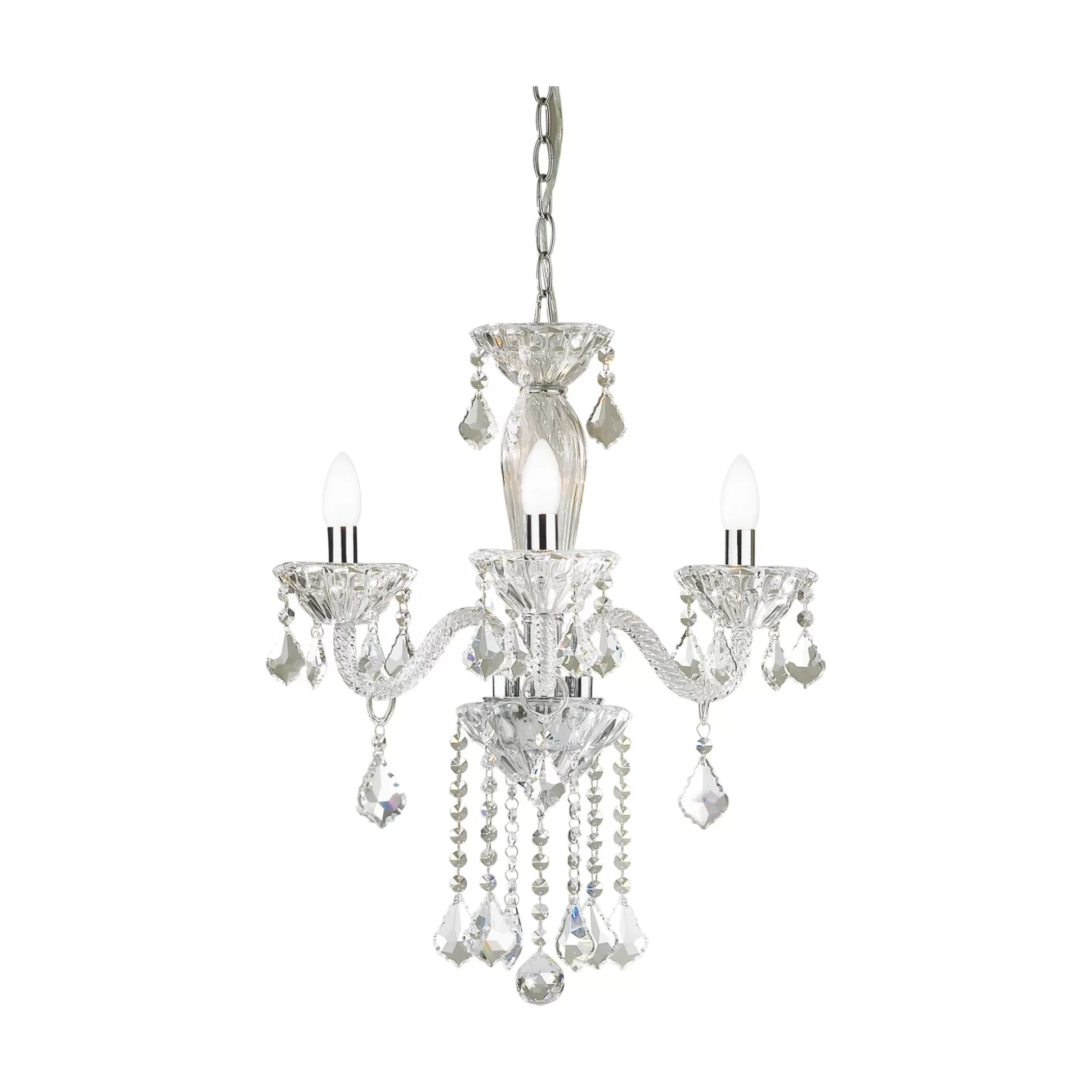 Dmora Lampade A Sospensione<Ideal-Lux - Lampada a sospensione TIEPOLO SP3, 48 x 48 x h79 cm,