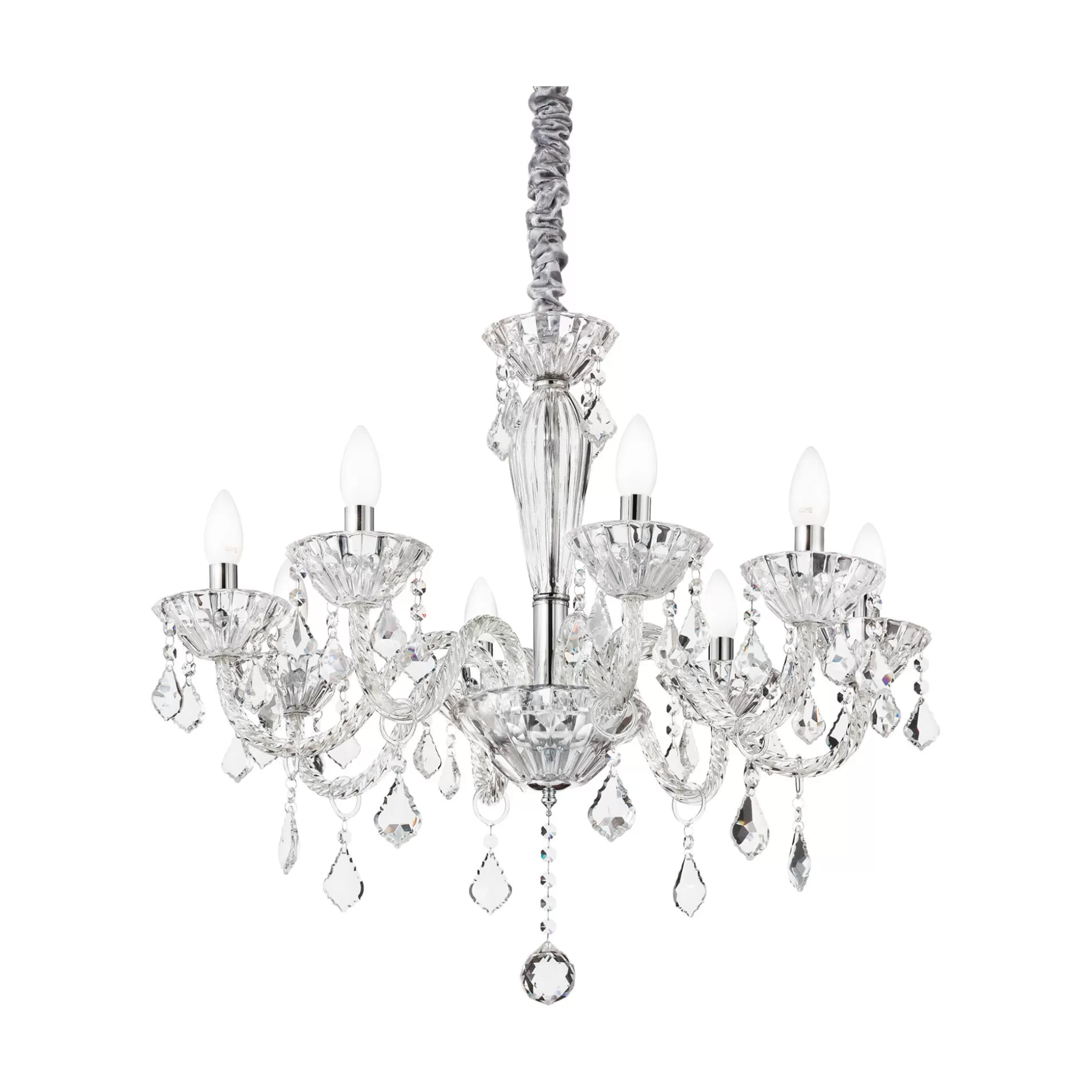 Dmora Lampade A Sospensione<Ideal-Lux - Lampada a sospensione TIEPOLO SP8, 70 x 70 x h85 cm,