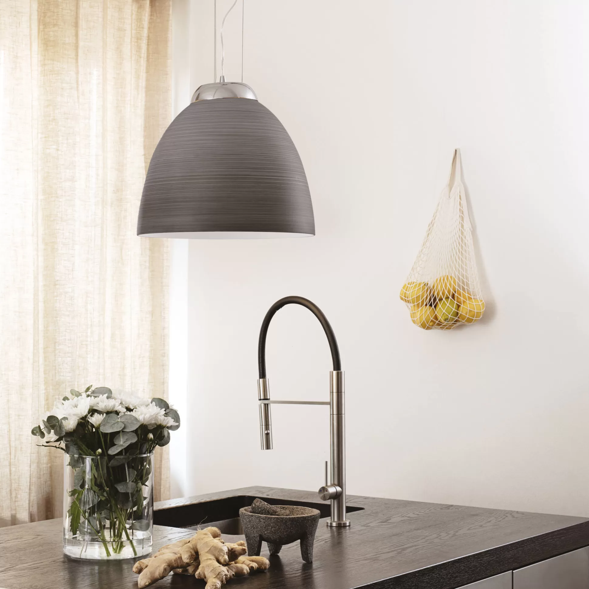 Dmora Lampade A Sospensione<Ideal-Lux - Lampada a sospensione TOLOMEO SP1 , 40 x 40 x h61 cm,
