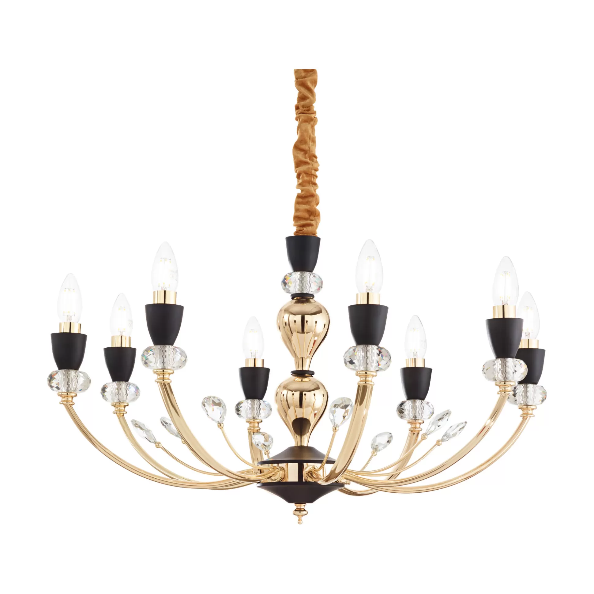 Dmora Lampade A Sospensione<Ideal-Lux - Lampada a sospensione VANITY SP8, 71 x 71 x h65 cm,
