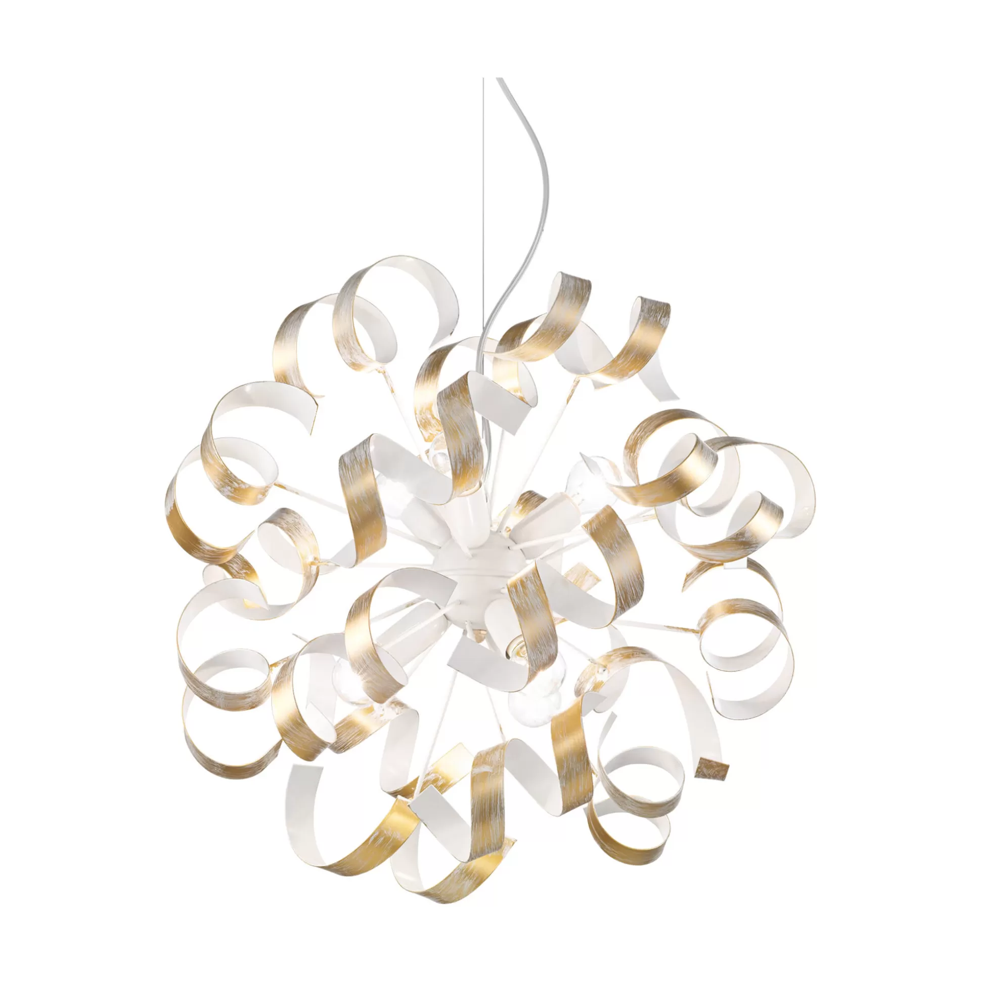 Dmora Lampade A Sospensione<Ideal-Lux - Lampada a sospensione VORTEX SP6 , Made in Italy, 53 x 53 x h73 cm,