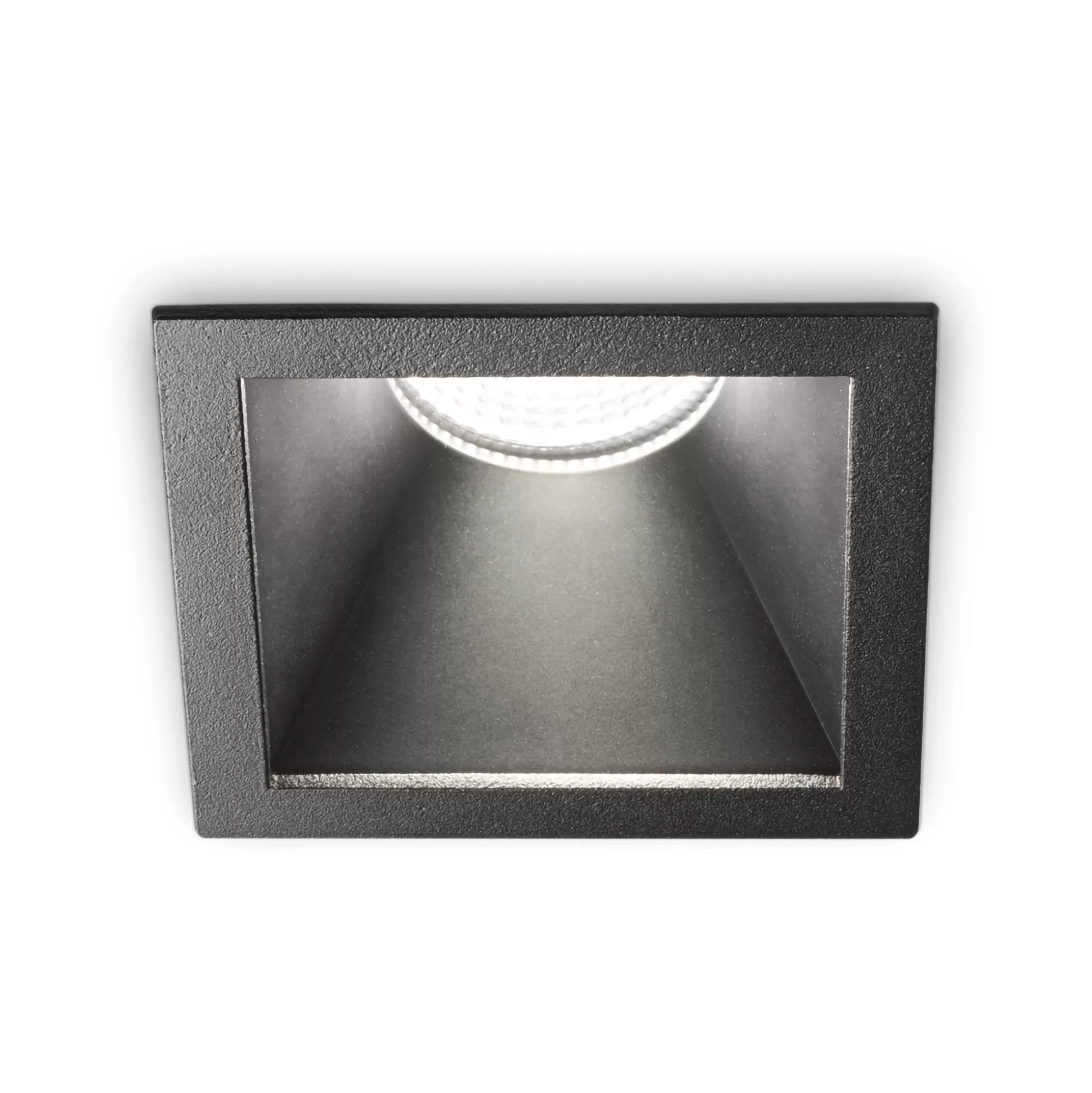 Dmora Lampade Da Incasso<Ideal-Lux - Lampada da incasso GAME TRIM SQUARE 11W 2700K BK BK, 8 x 8 x h12 cm,